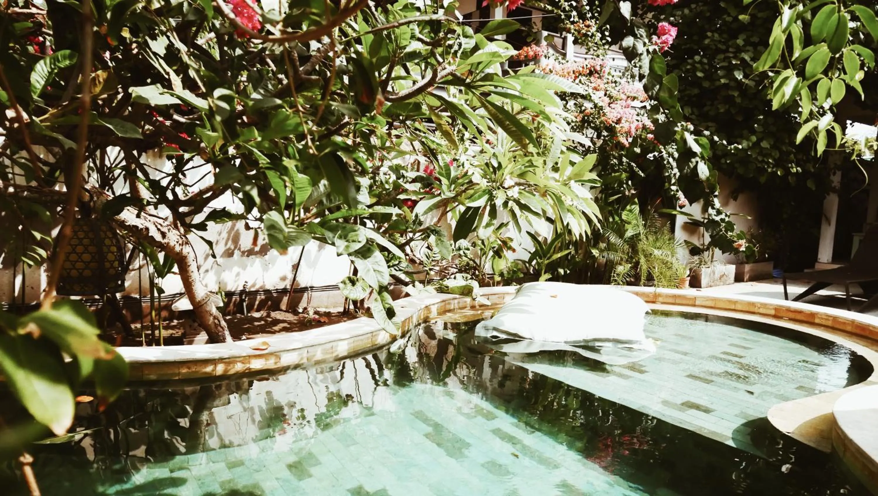 Pool view in Kalua Boutique Bungalows