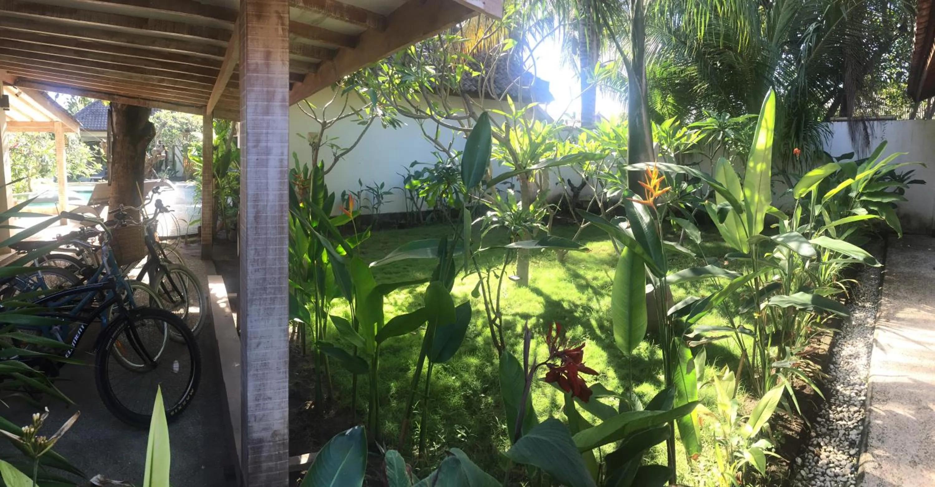Garden in Kalua Boutique Bungalows