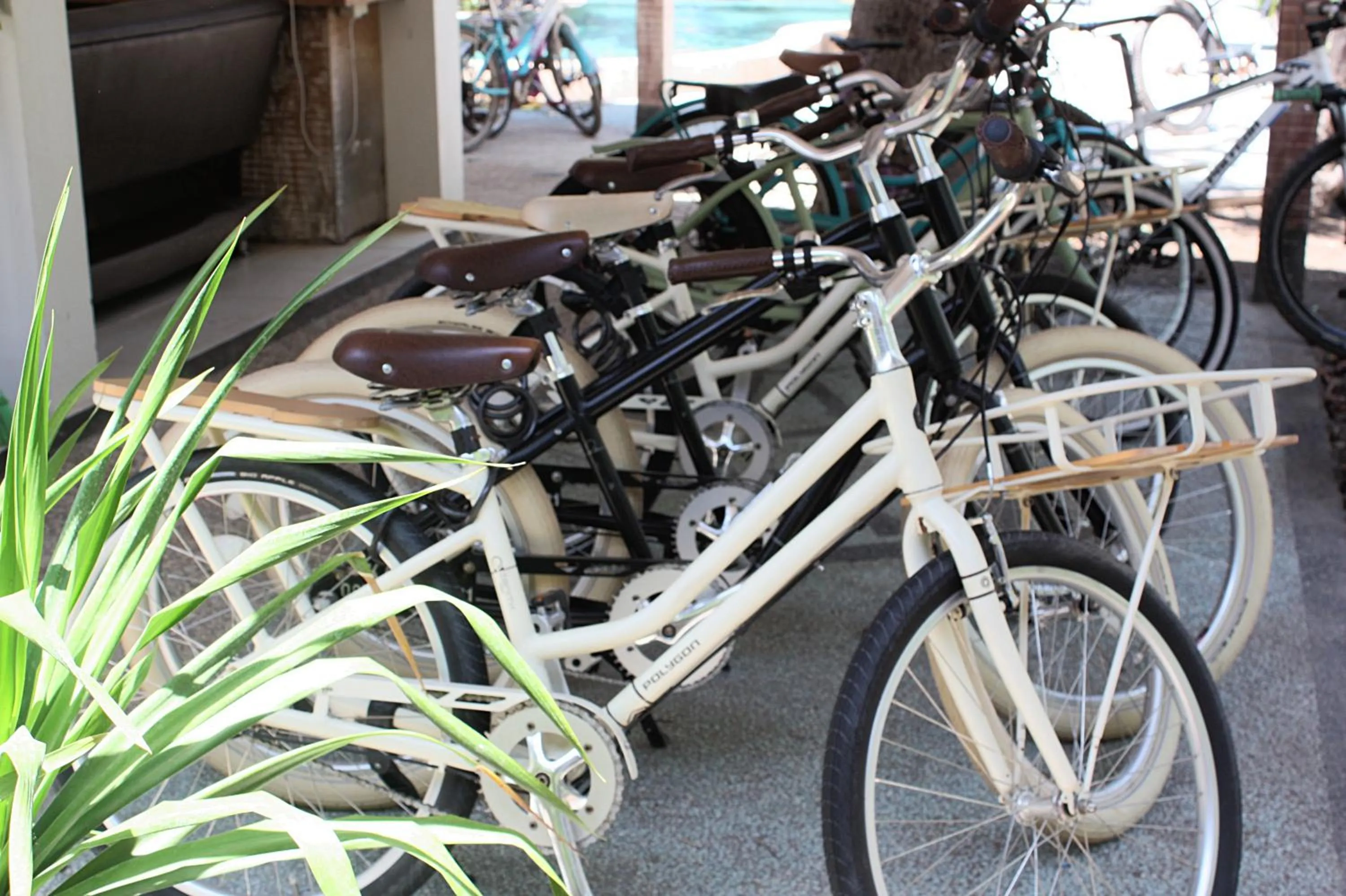 Cycling in Kalua Boutique Bungalows