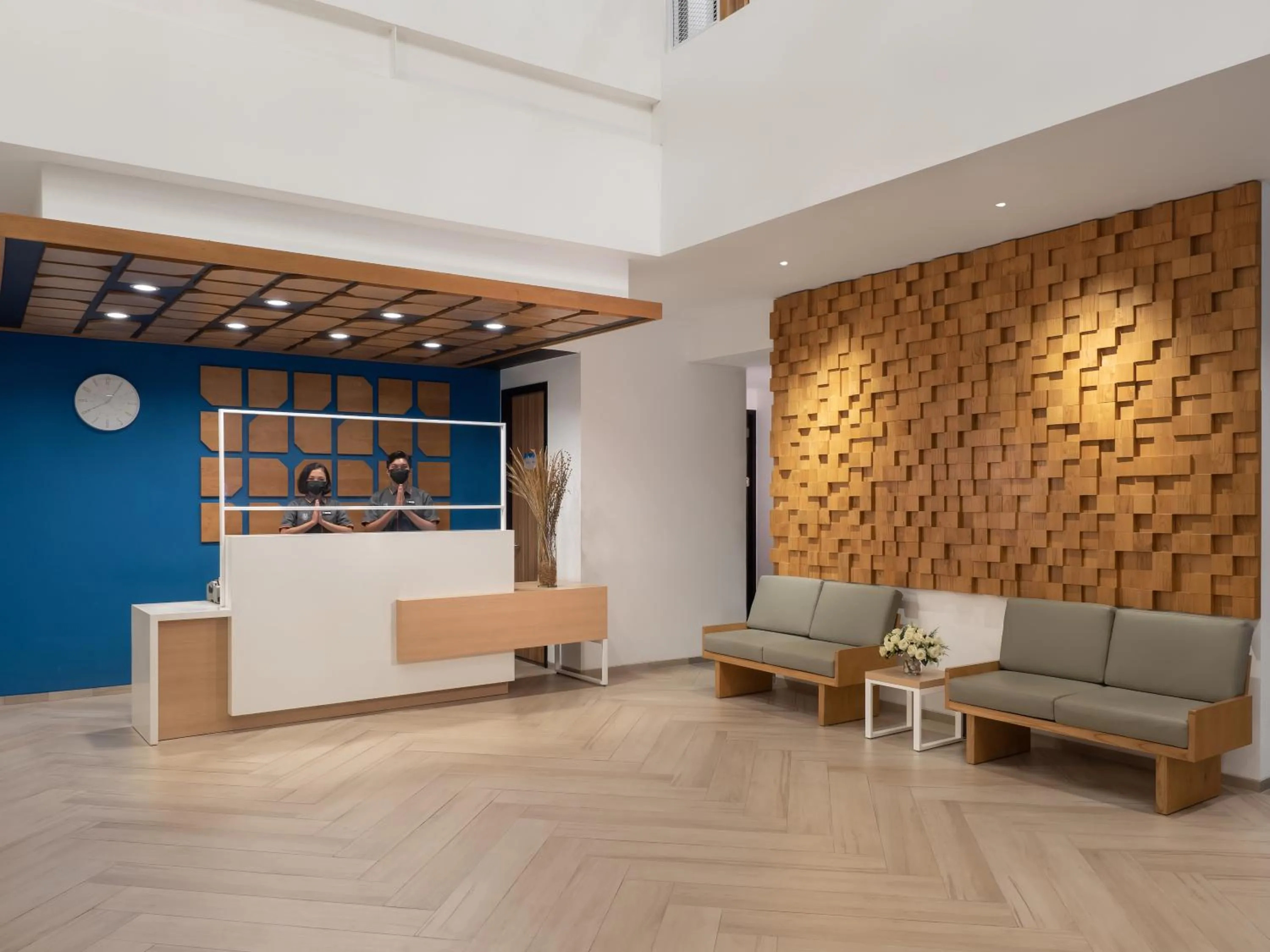 Lobby or reception in Hotel 88 Blok M Jakarta By WH