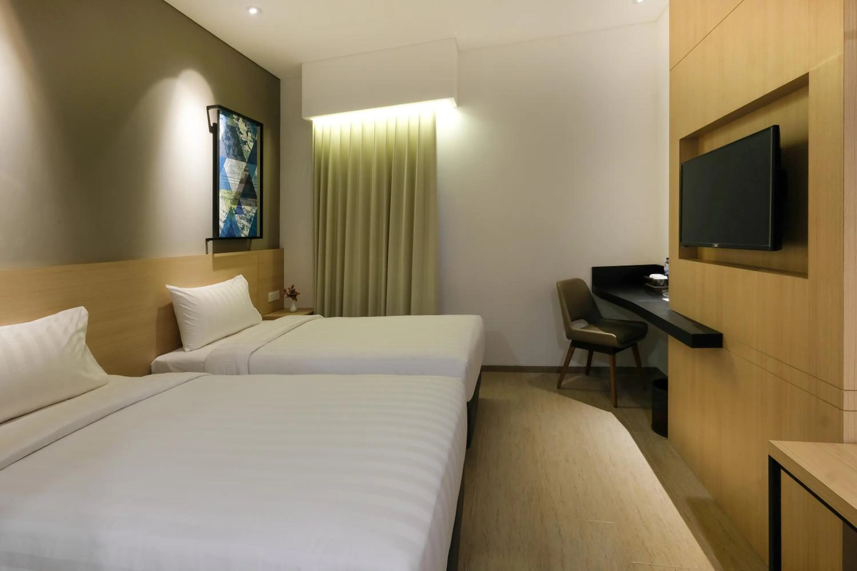 Bedroom, Bed in Hotel 88 Blok M Jakarta By WH