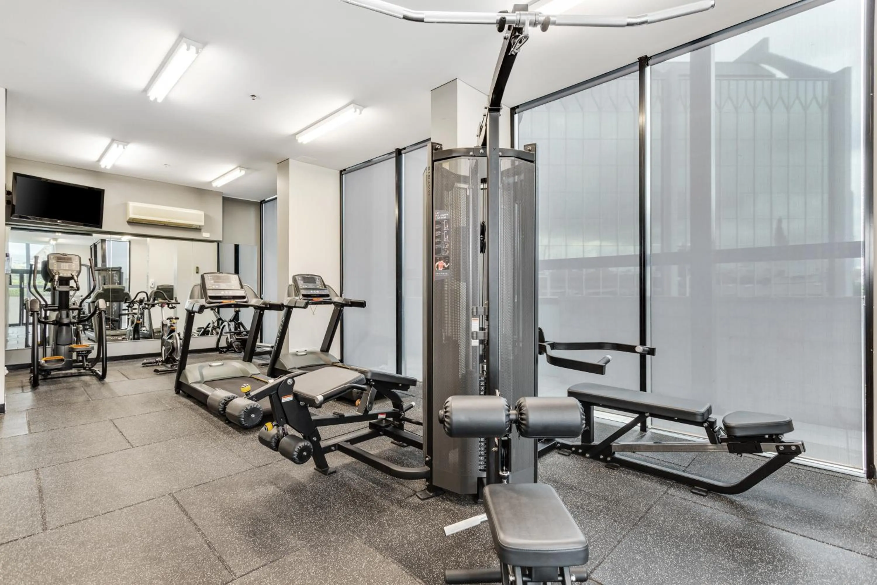 Fitness centre/facilities in Republic Apartments Brisbane City