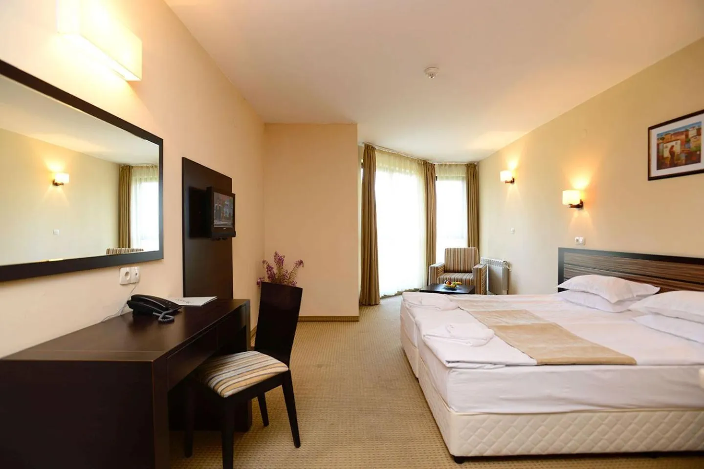 Bedroom, Bed in Hotel Mursalitsa by HMG - Half board