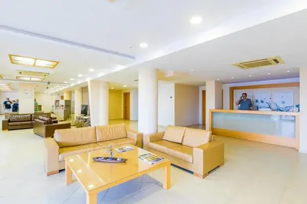 Lobby or reception in Triton Authentic Cretan Hotel Lobby or reception in Triton Authentic Cretan Hotel