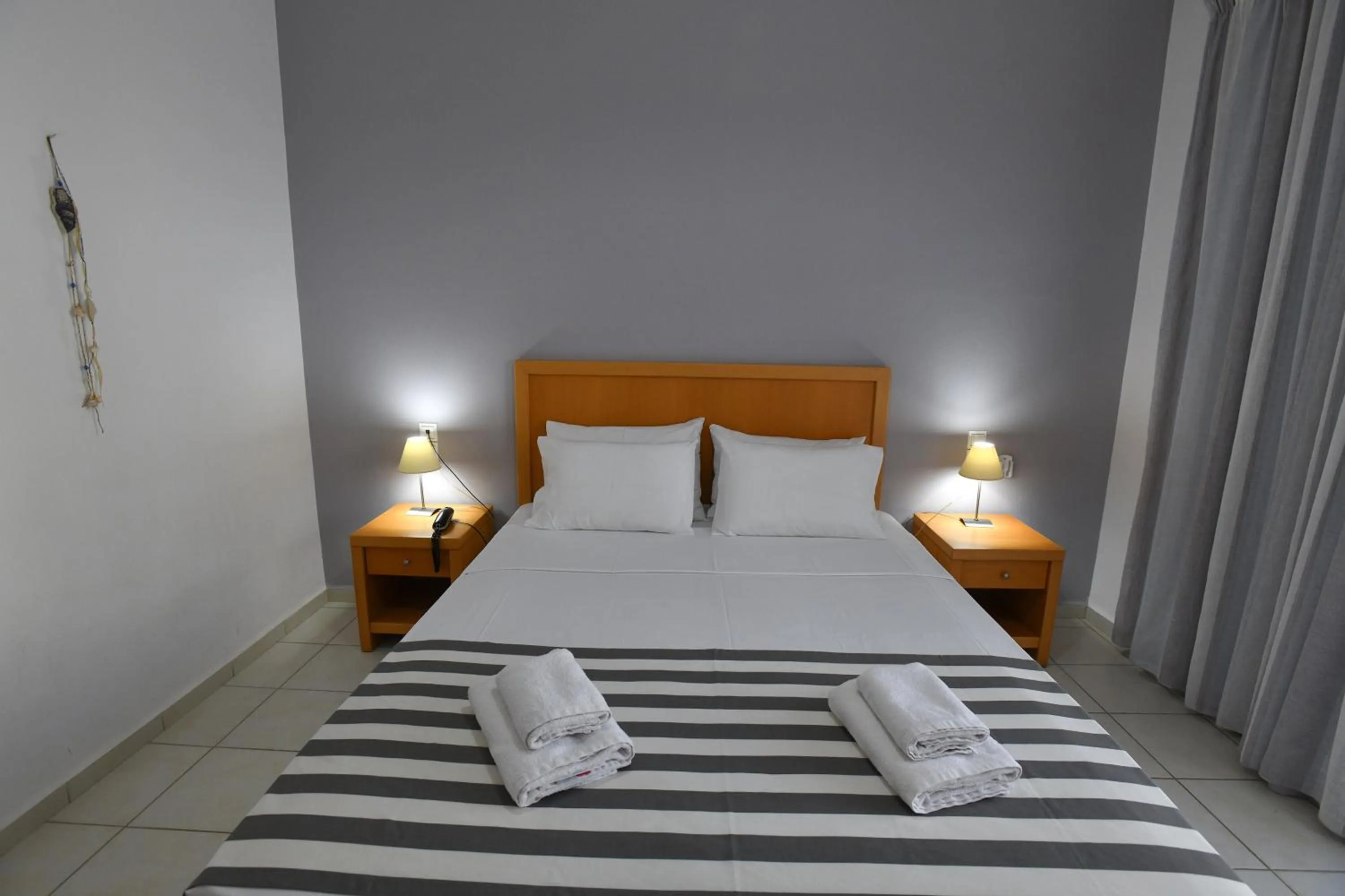 Bedroom, Bed in Triton Authentic Cretan Hotel