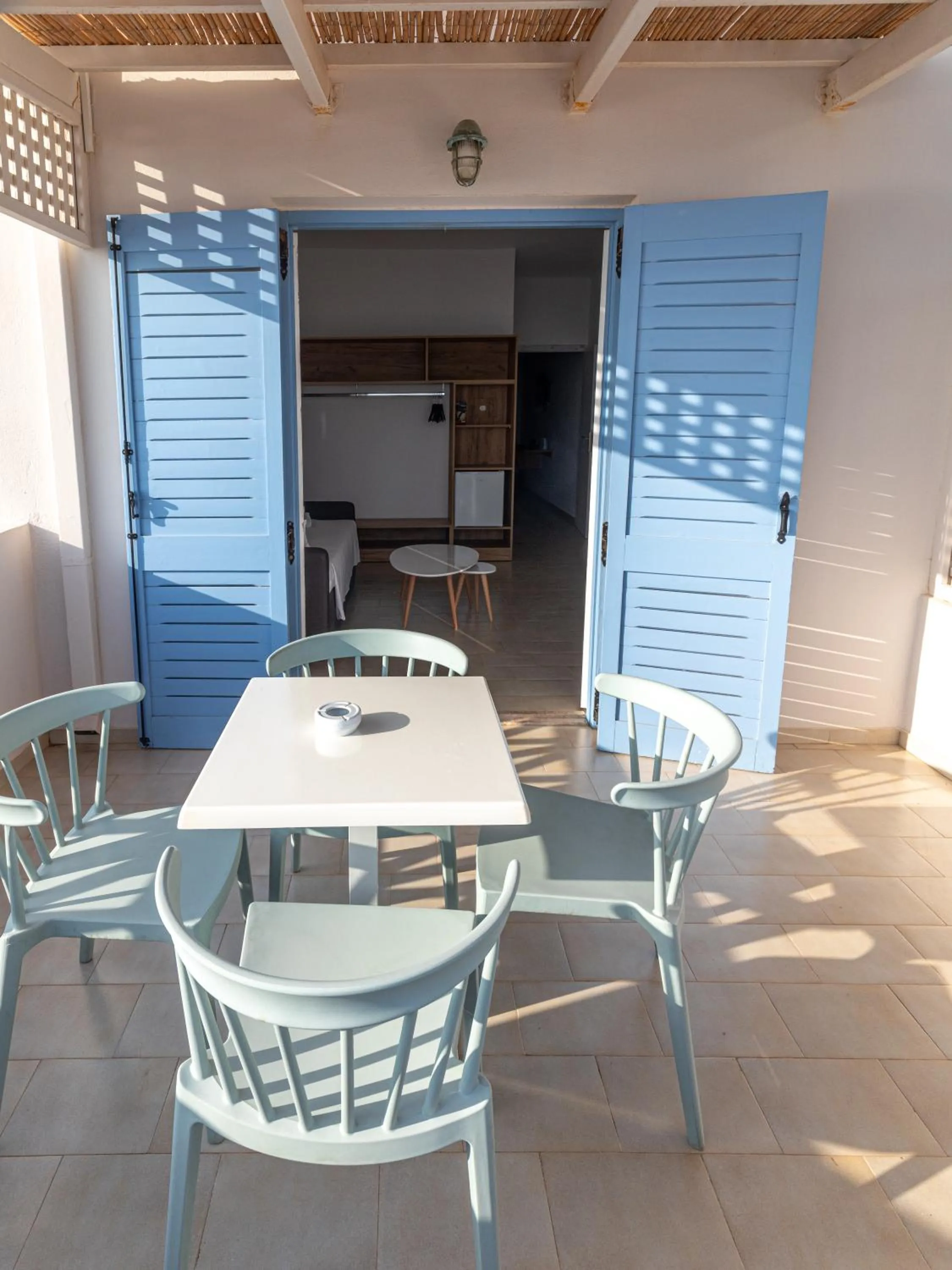 Balcony/Terrace in Triton Authentic Cretan Hotel
