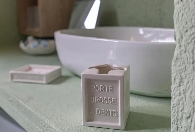 Bathroom in Triton Authentic Cretan Hotel