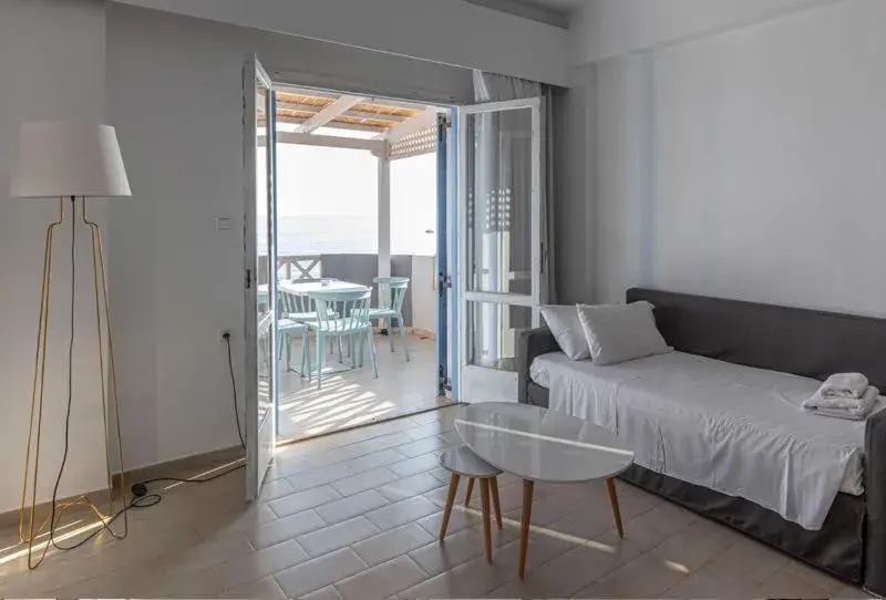 Bedroom, Bed in Triton Authentic Cretan Hotel Bedroom, Bed in Triton Authentic Cretan Hotel