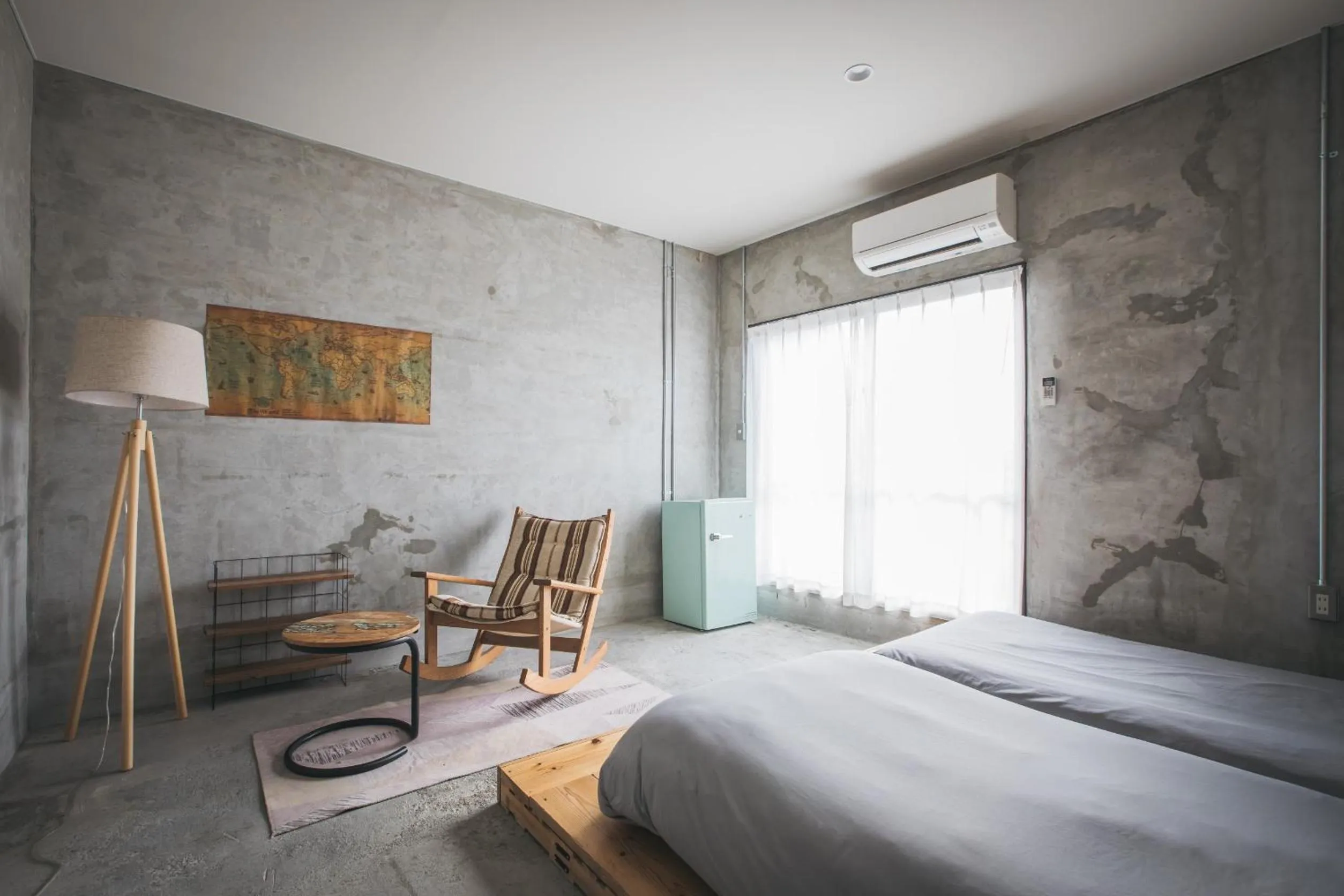 Bed in Yanbaru Hostel