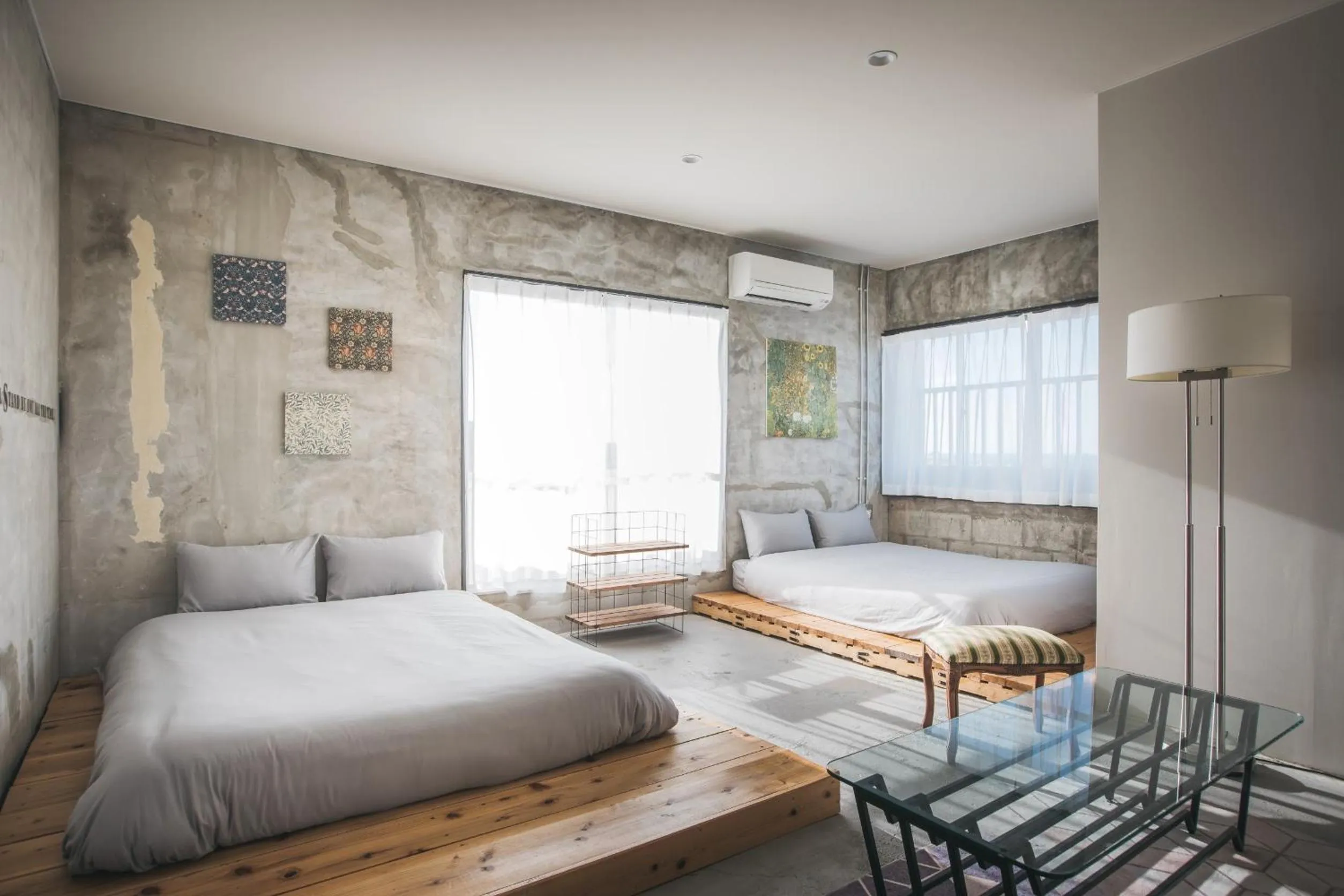 Bed in Yanbaru Hostel