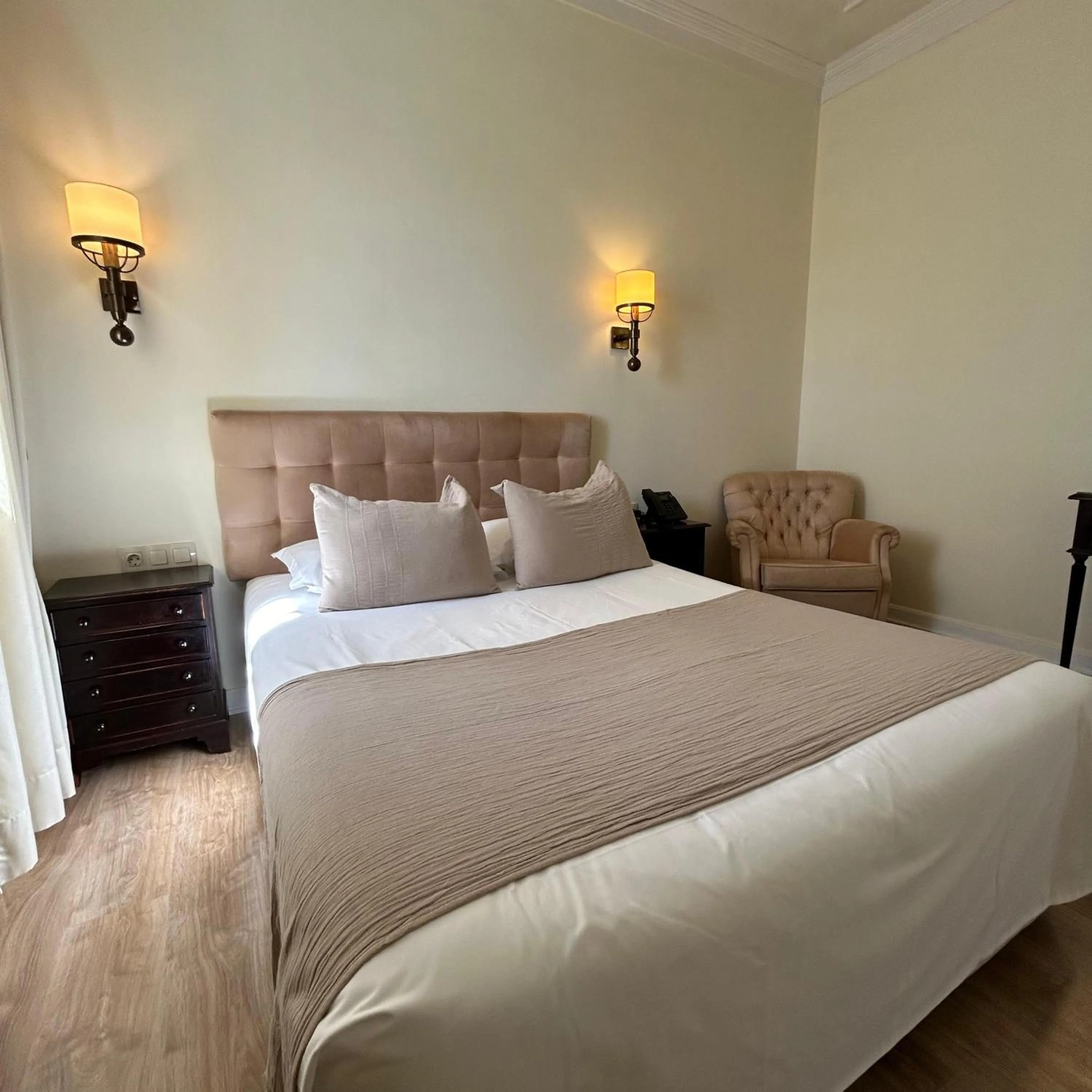 Bed in Hotel Joao Padeiro