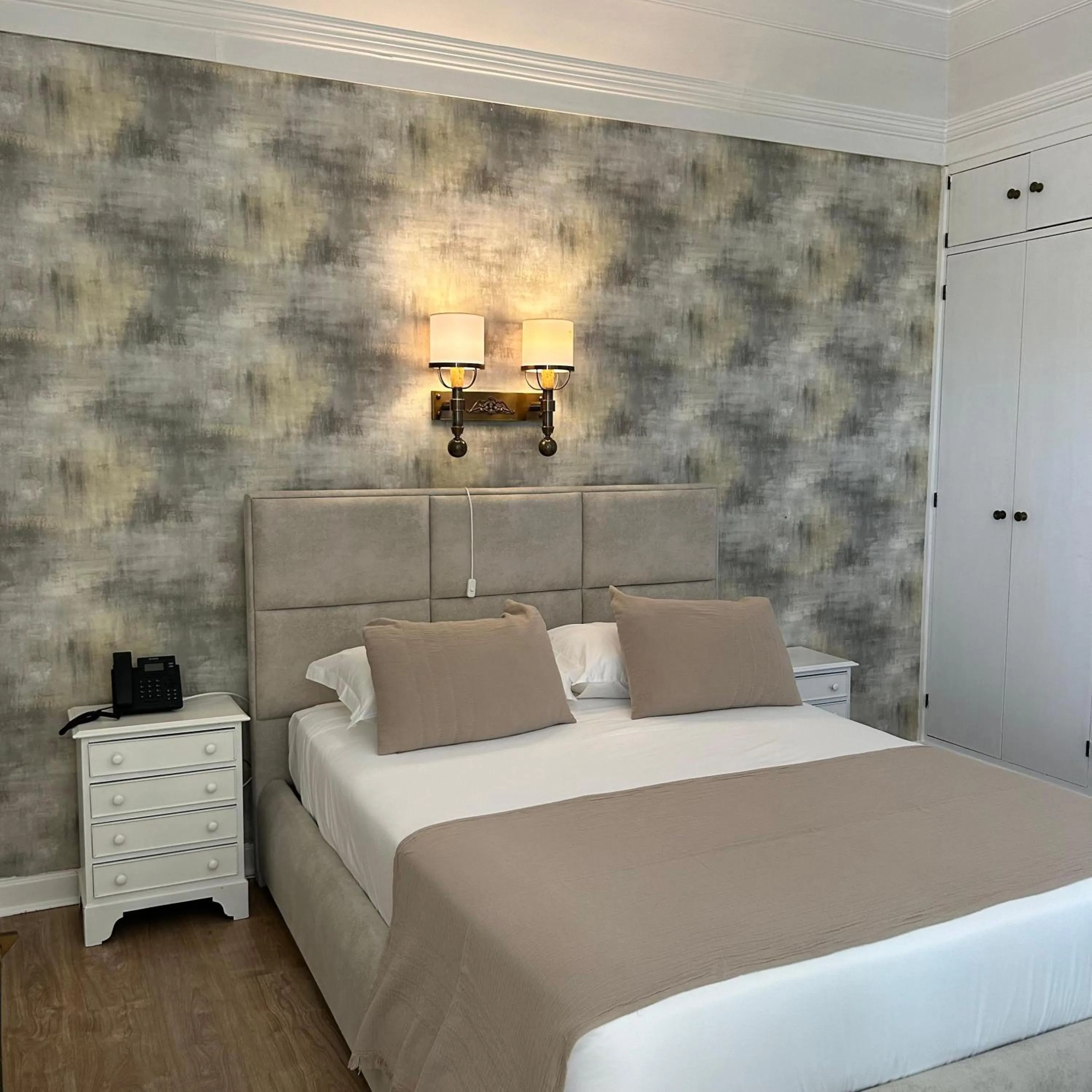 Bed in Hotel Joao Padeiro