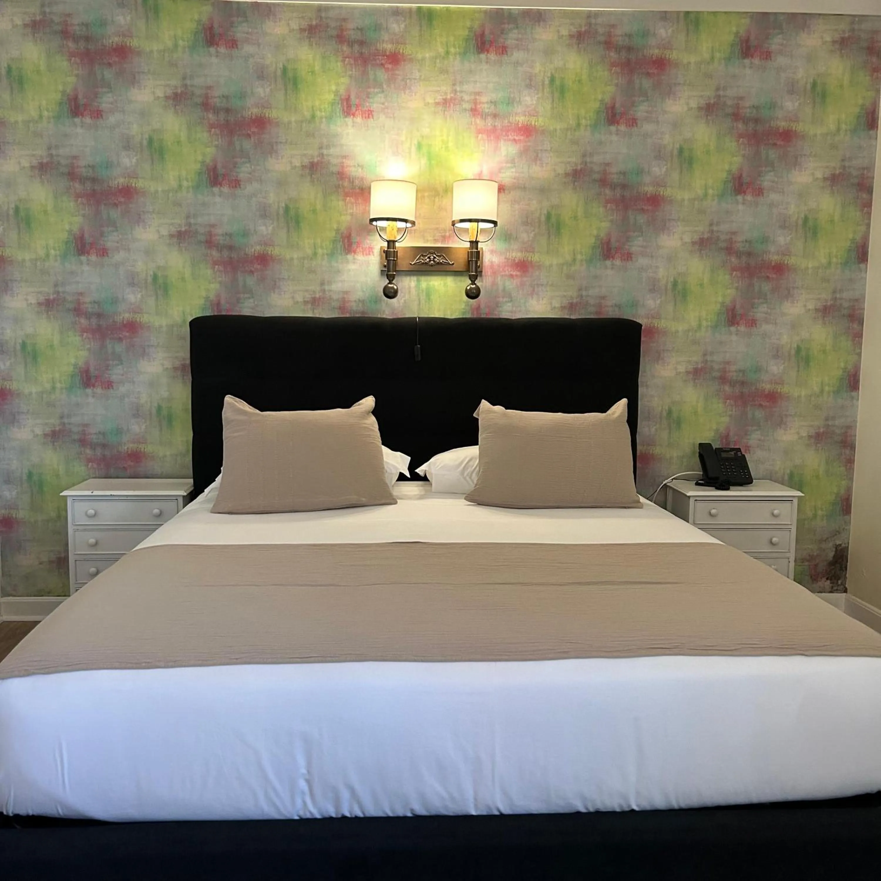 Bed in Hotel Joao Padeiro