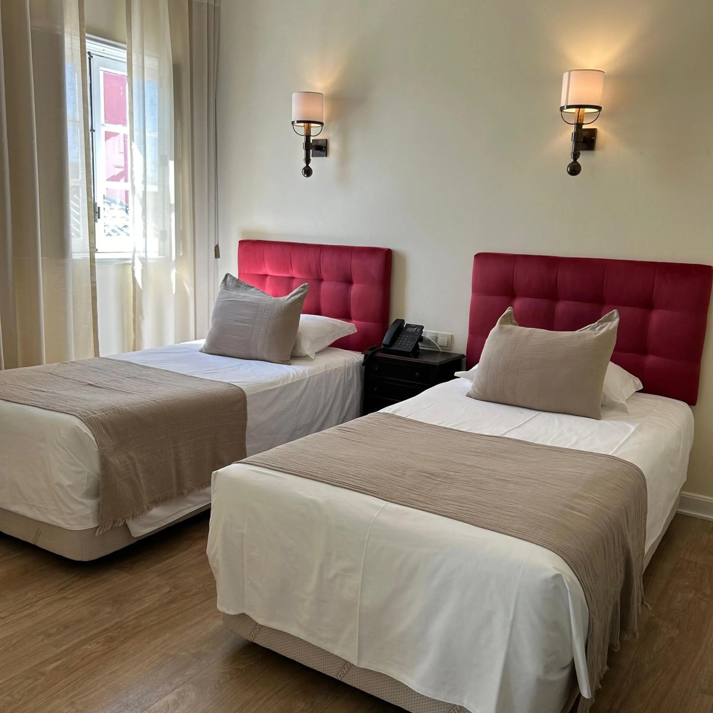 Bed in Hotel Joao Padeiro