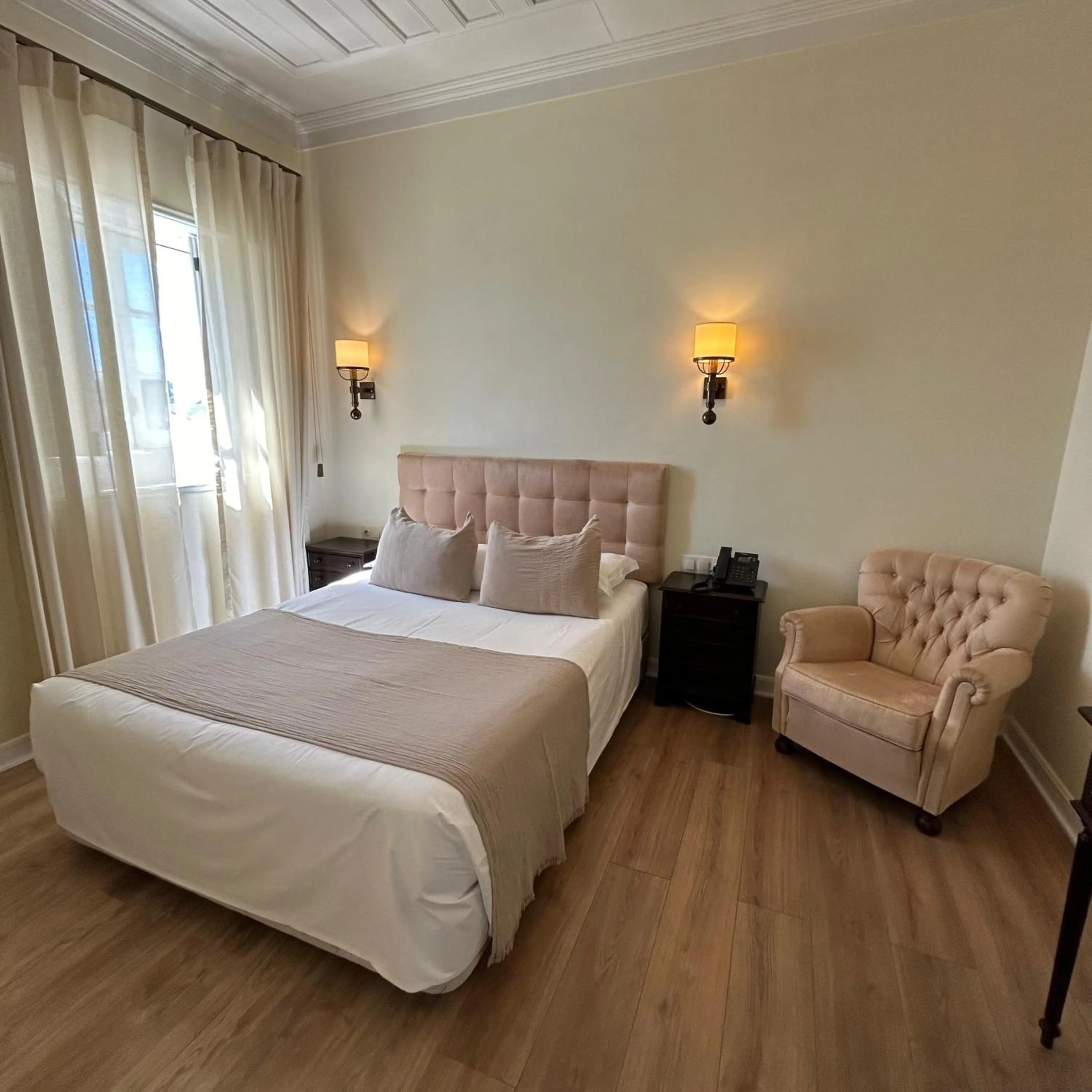 Bed in Hotel Joao Padeiro