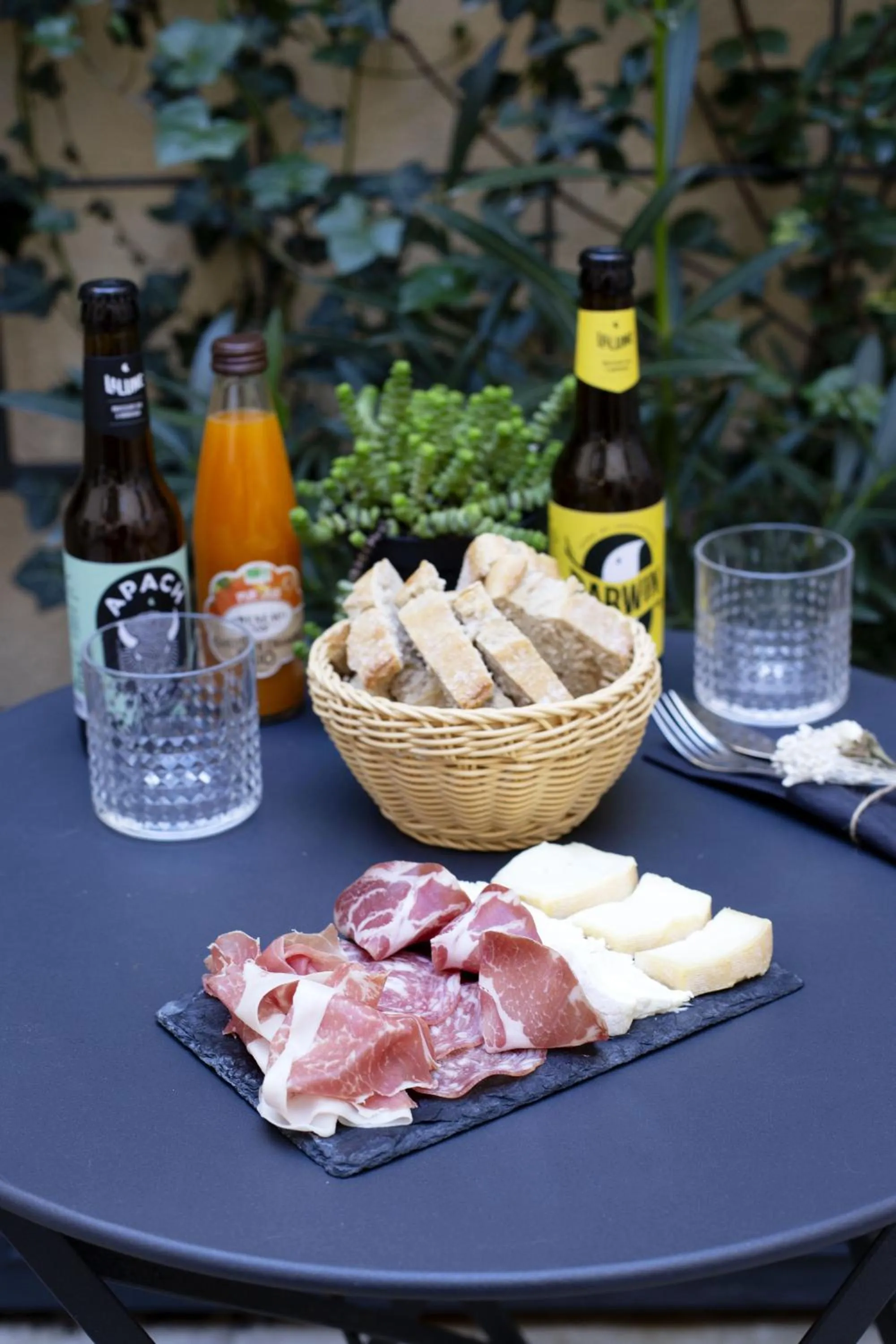 Food close-up in Villa Segur