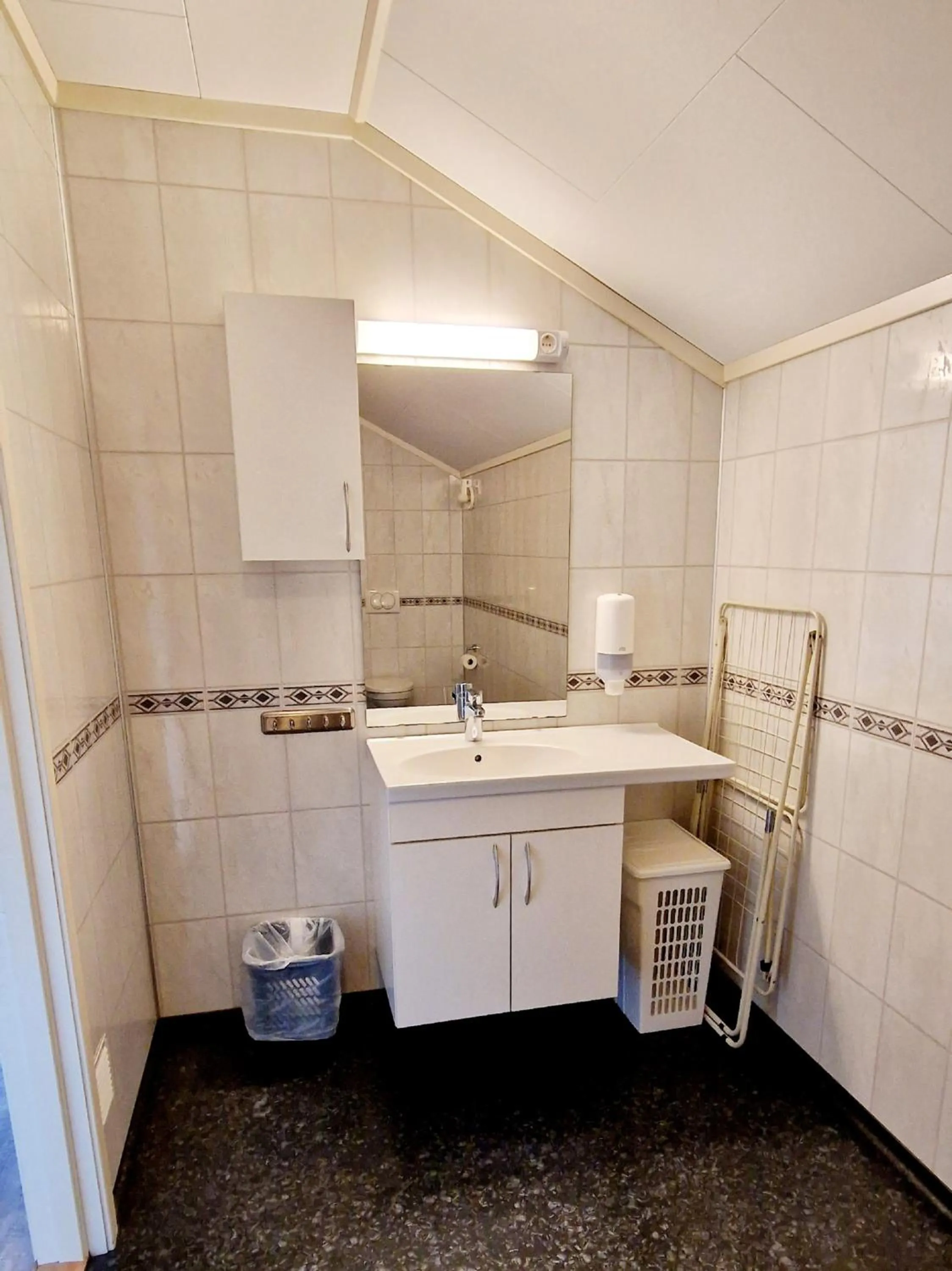 Bathroom in Sveastranda Camping