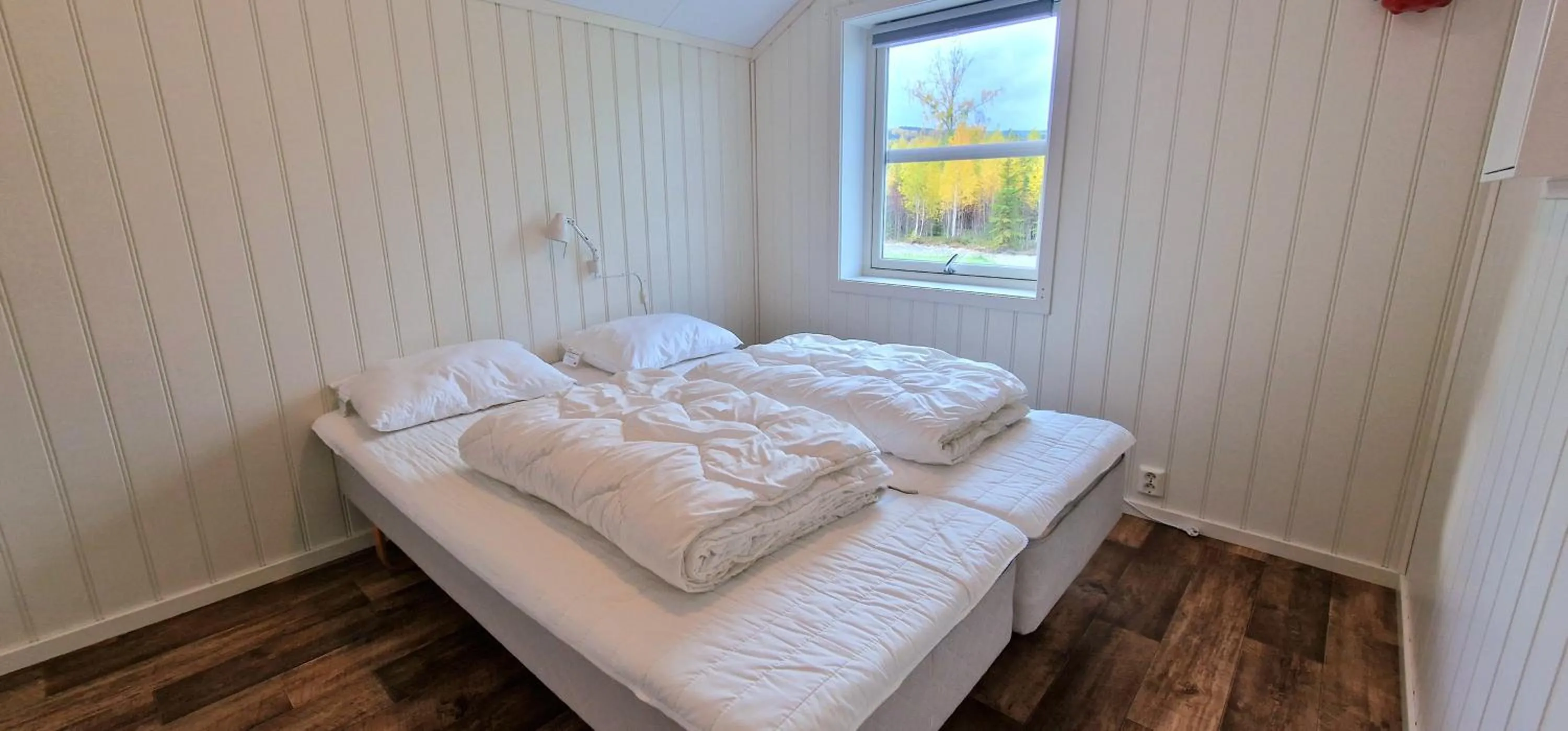 Bedroom, Bed in Sveastranda Camping