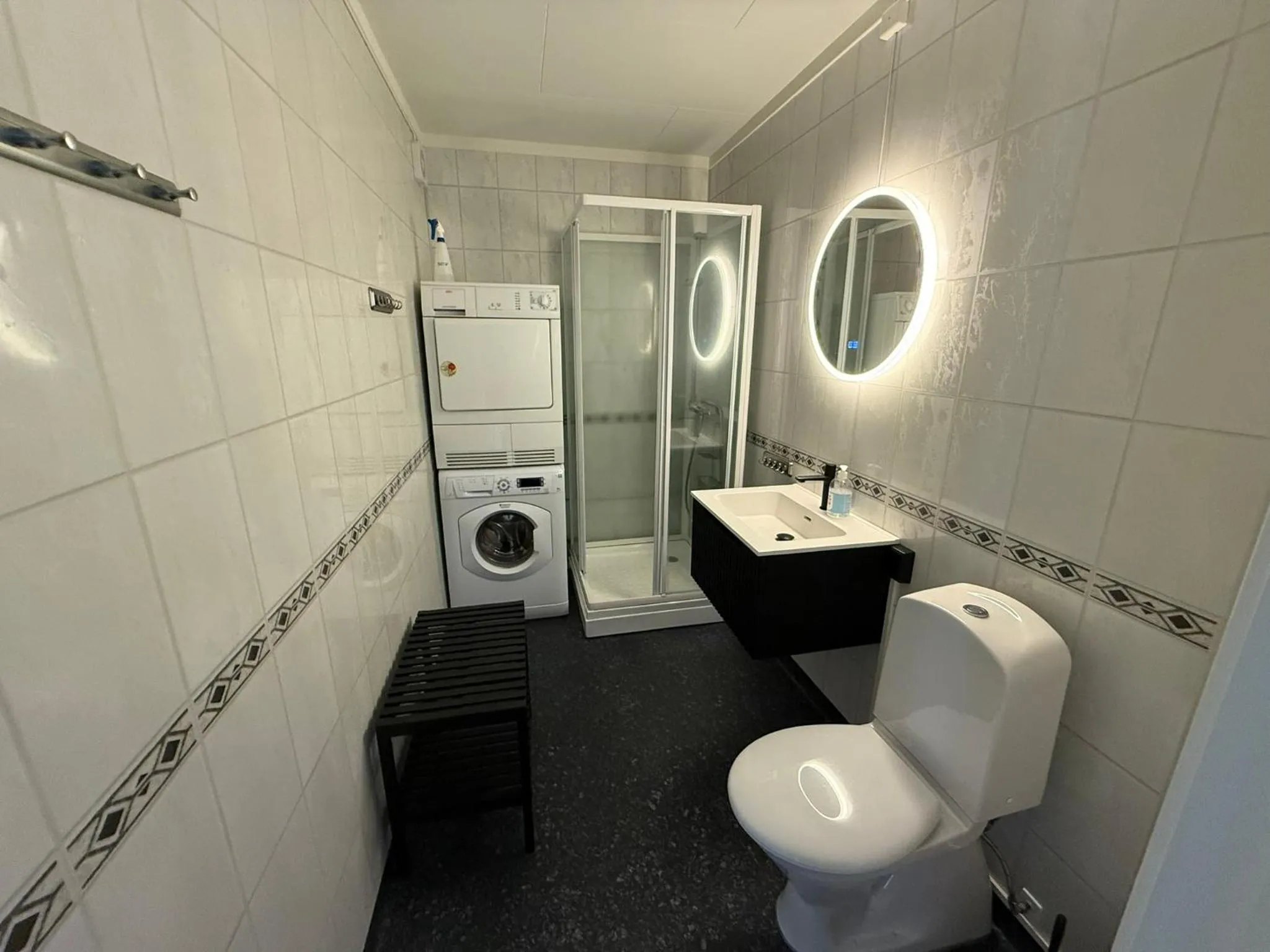 Shower in Sveastranda Camping