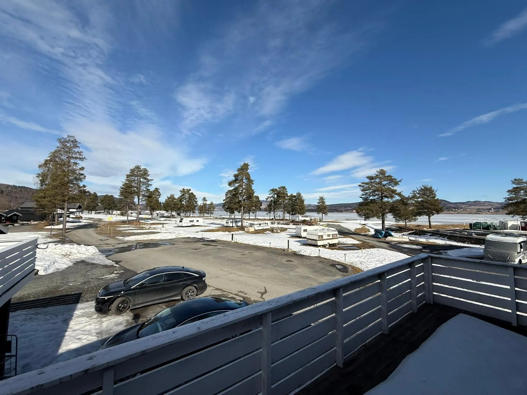 Natural landscape in Sveastranda Camping