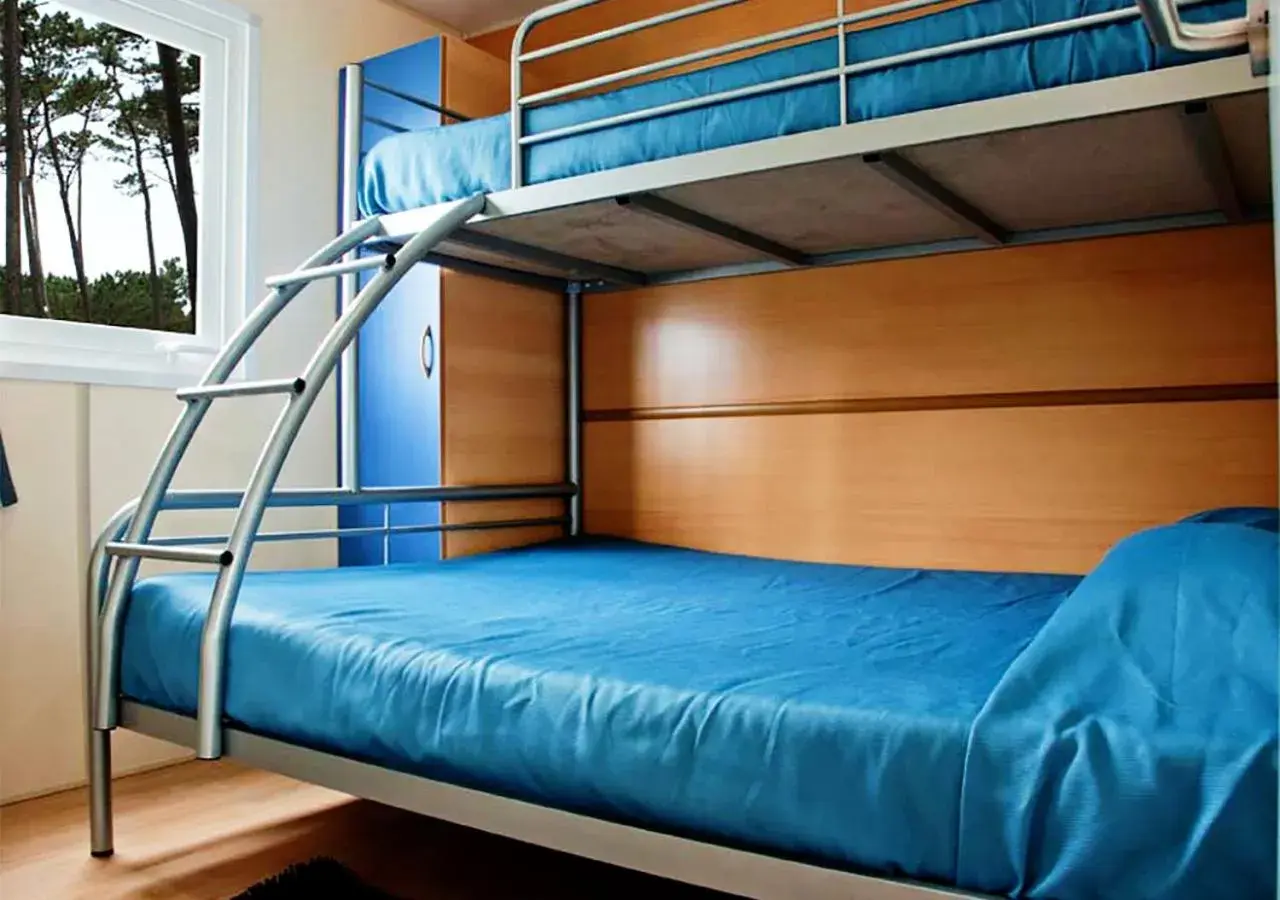 Bedroom, Bed in Parque de Campismo Orbitur Sitava Milfontes Bedroom, Bed in Parque de Campismo Orbitur Sitava Milfontes