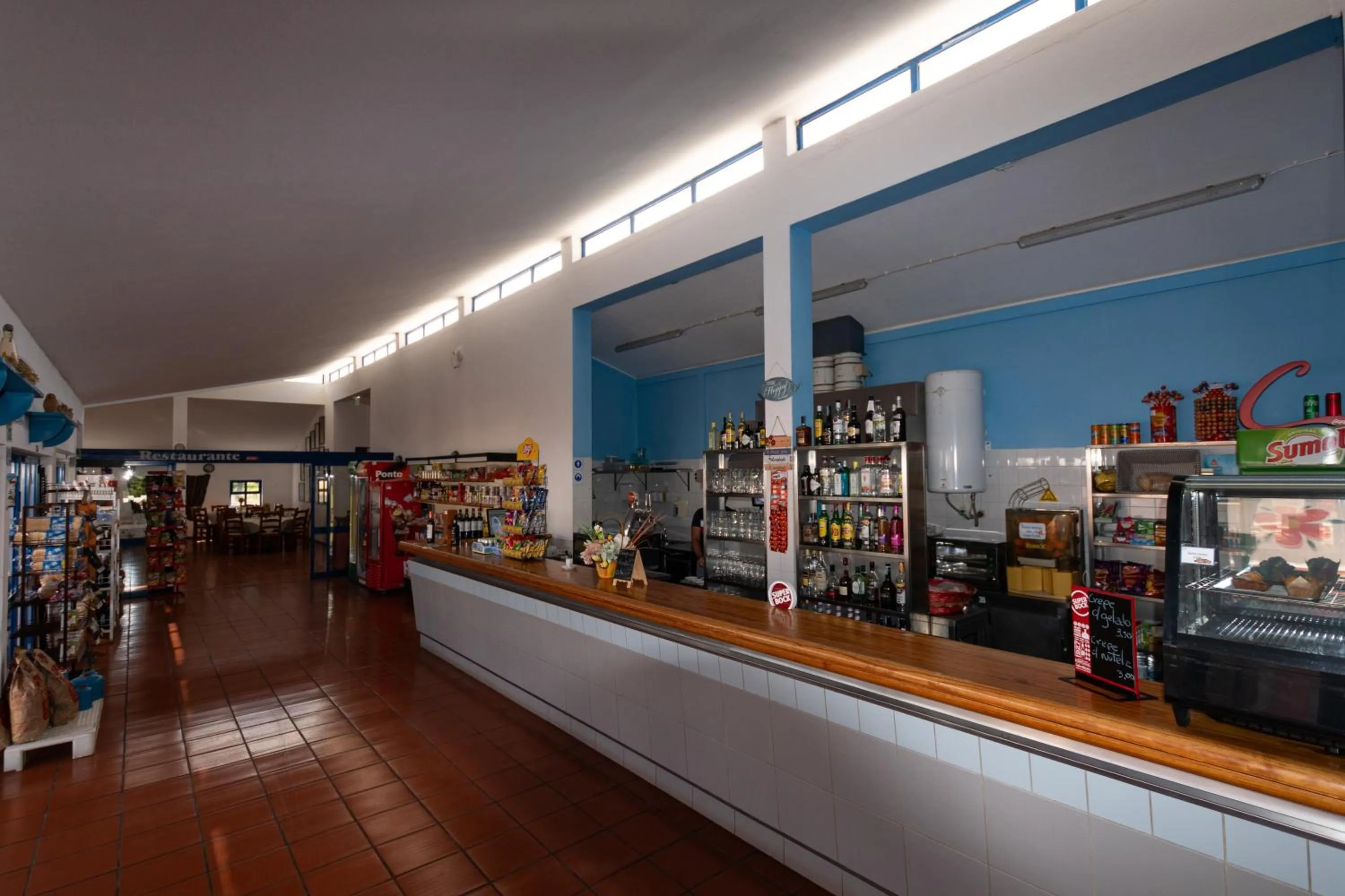 Food and drinks in Parque de Campismo Orbitur Sitava Milfontes