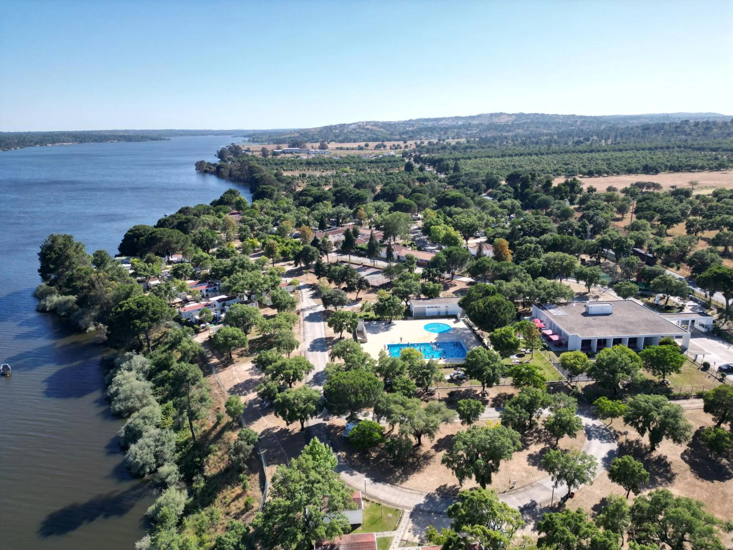 Property building in Parque de Campismo Orbitur Montargil