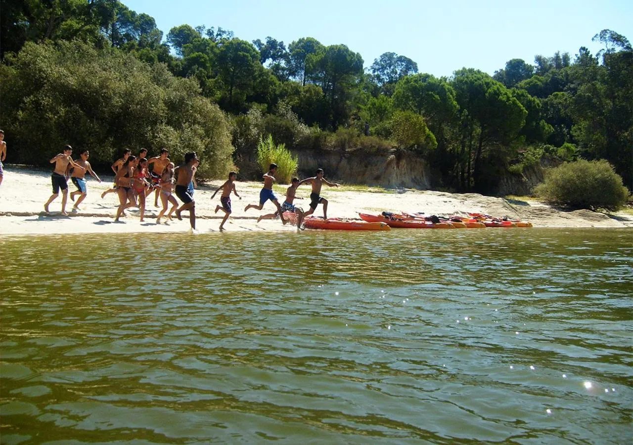 Beach in Parque de Campismo Orbitur Montargil
