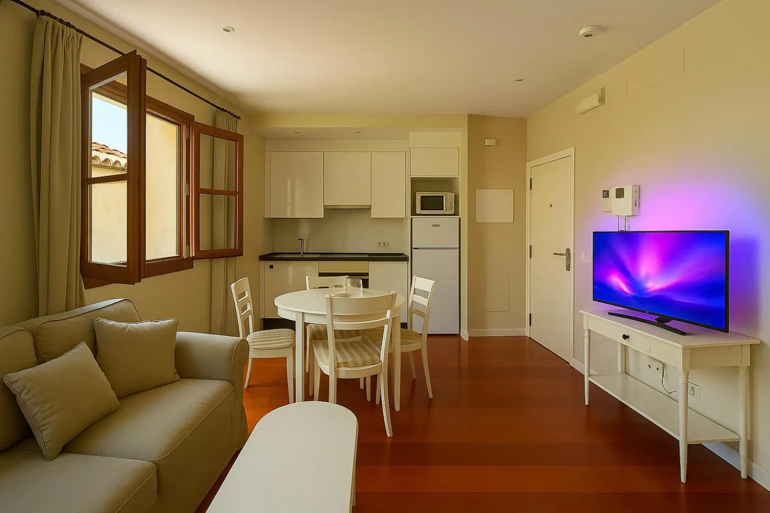 Living room in Smartmonki Sinagoga Entre la Catedral y Zocodover