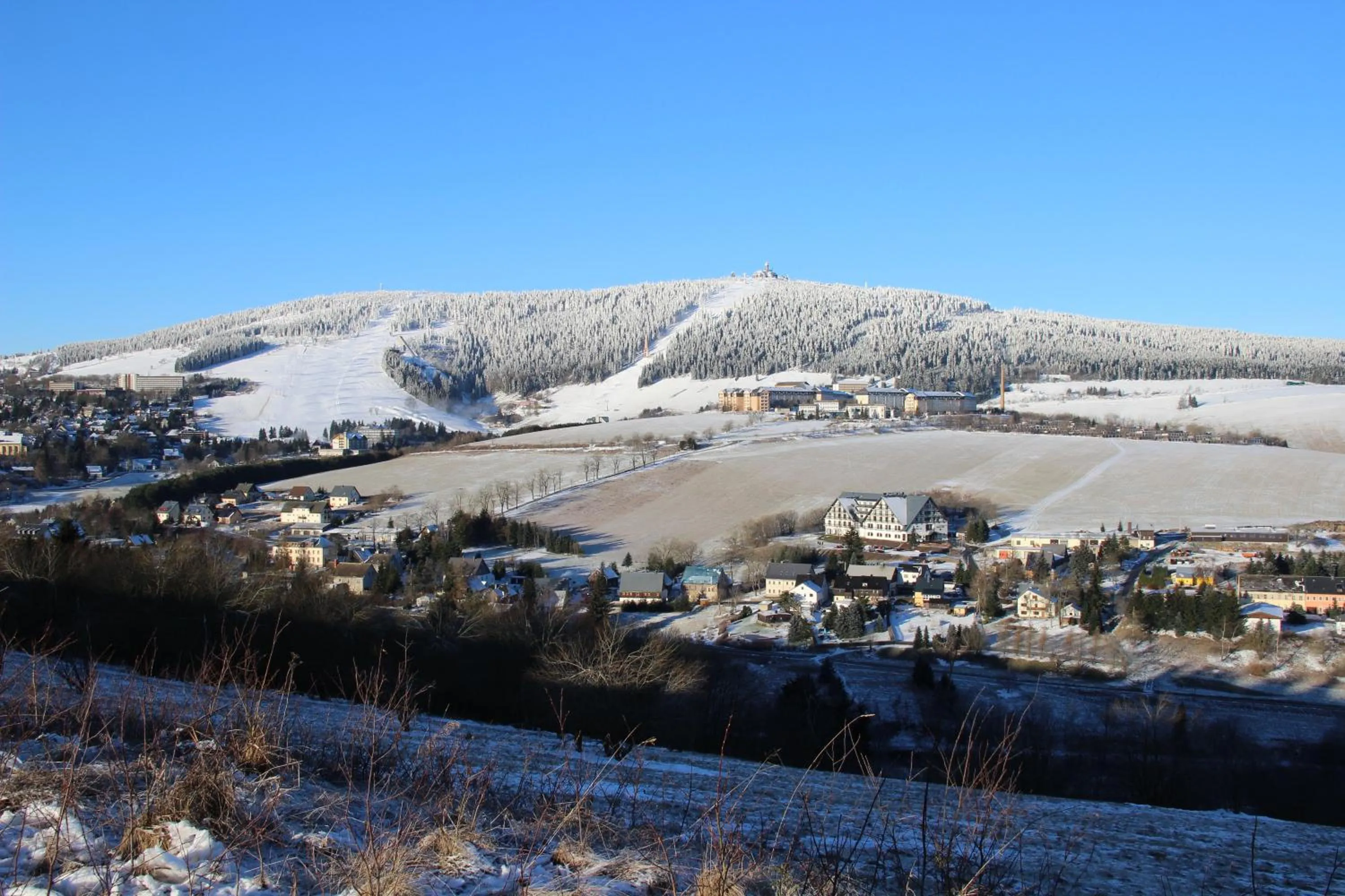 Bird's eye view in Alpina Lodge Hotel Oberwiesenthal