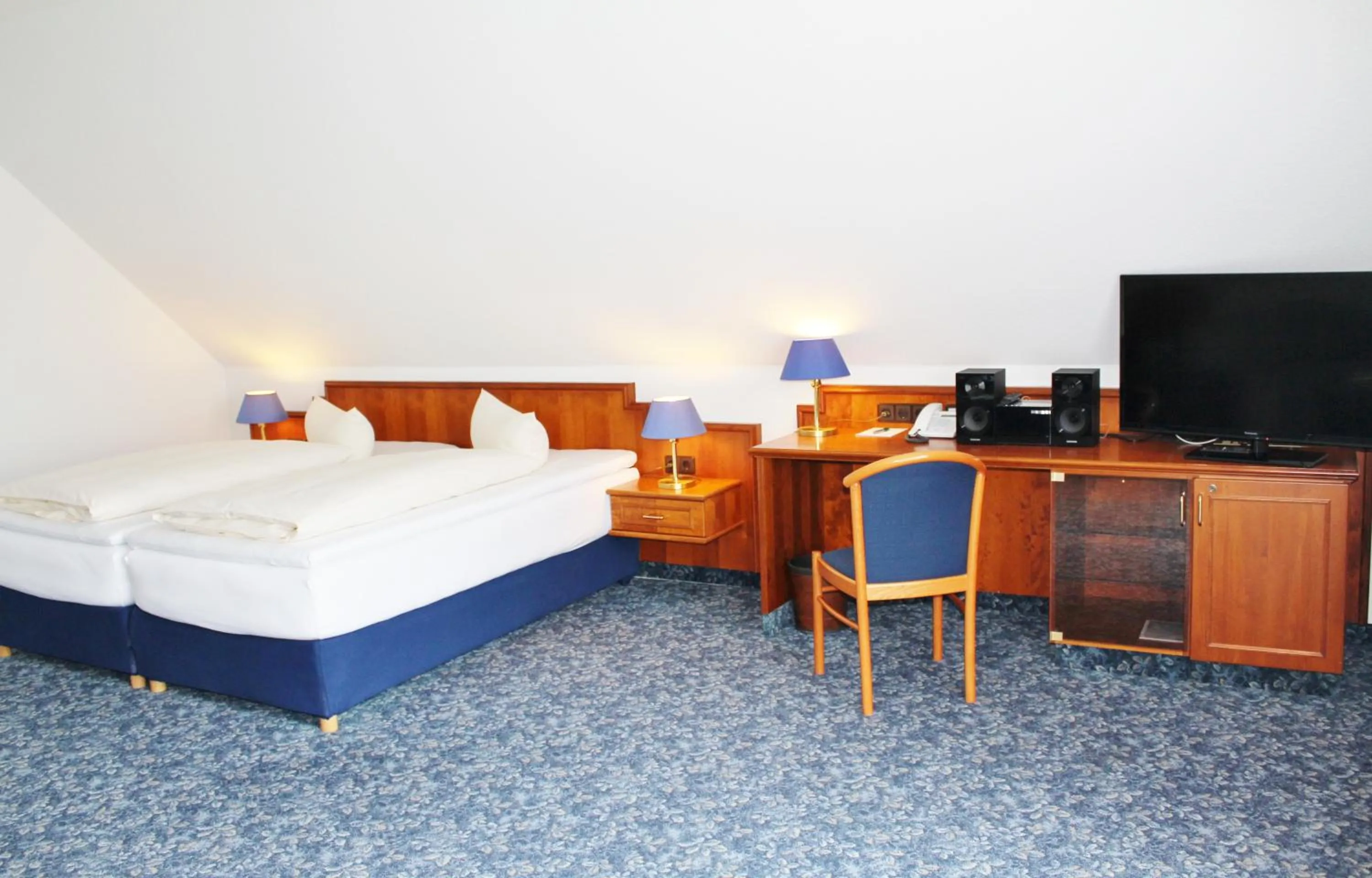 Decorative detail, Bed in Alpina Lodge Hotel Oberwiesenthal