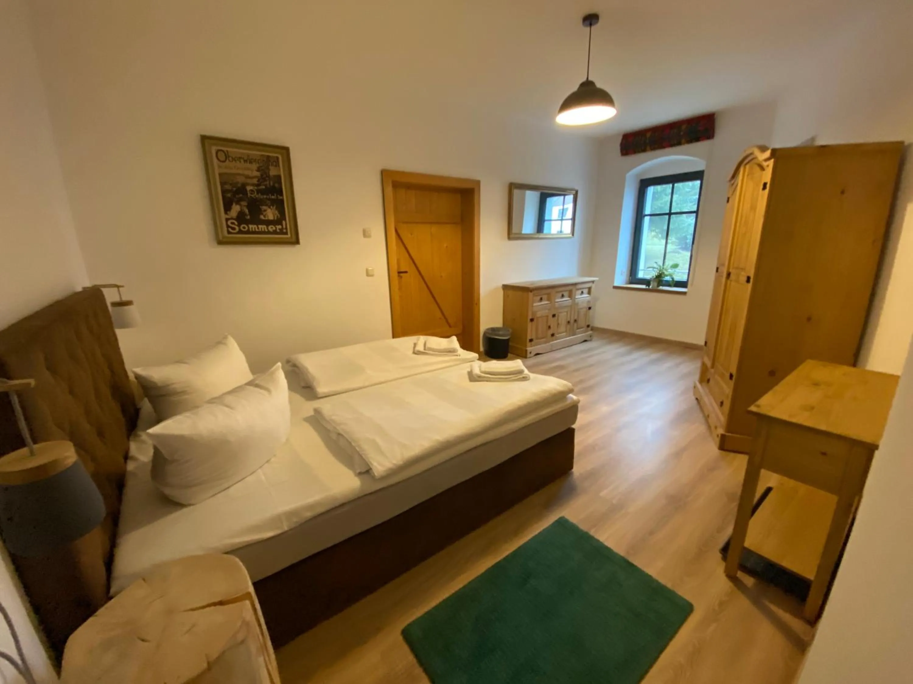 Bed in Alpina Lodge Hotel Oberwiesenthal