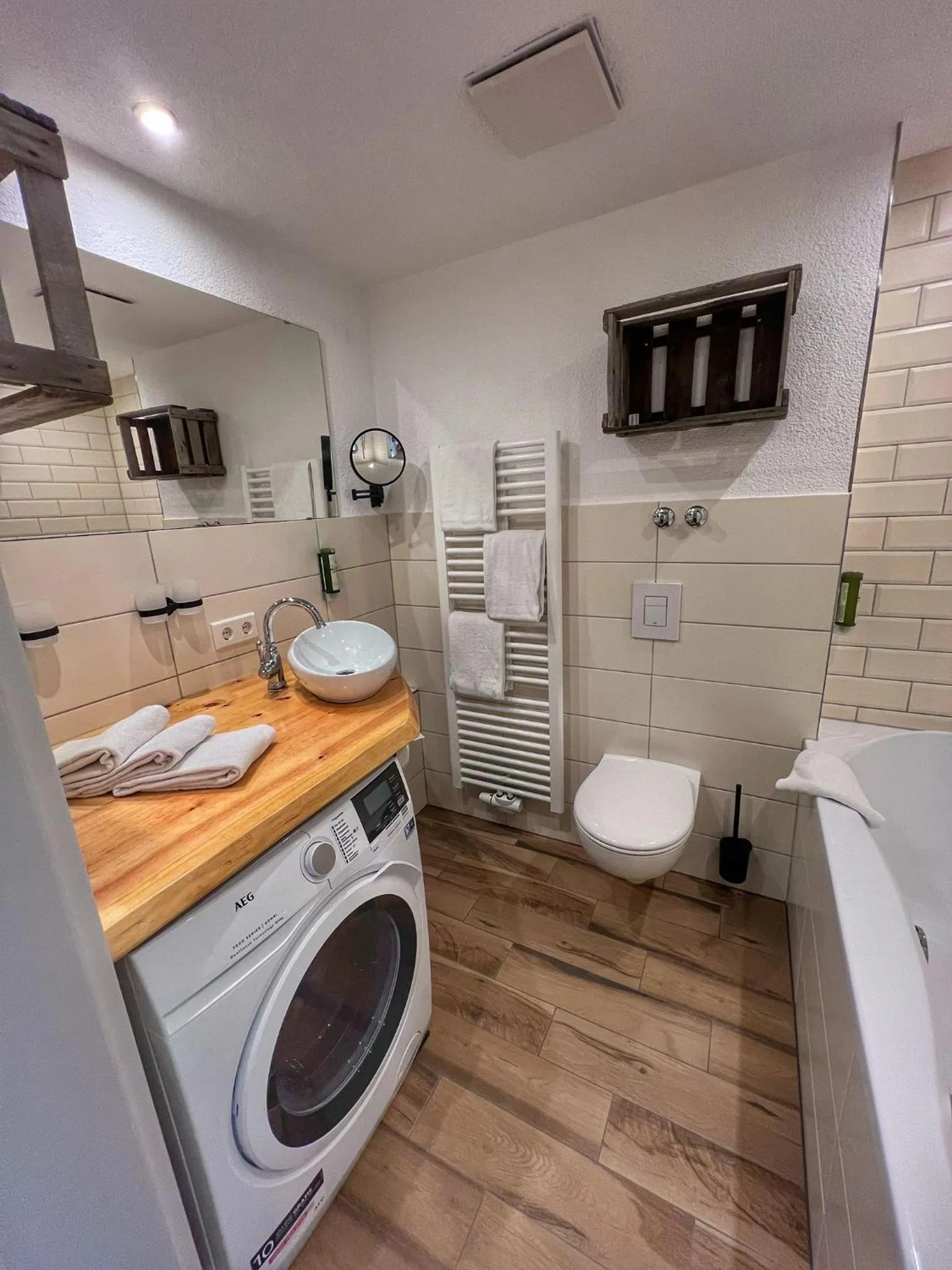 Bathroom in Alpina Lodge Hotel Oberwiesenthal