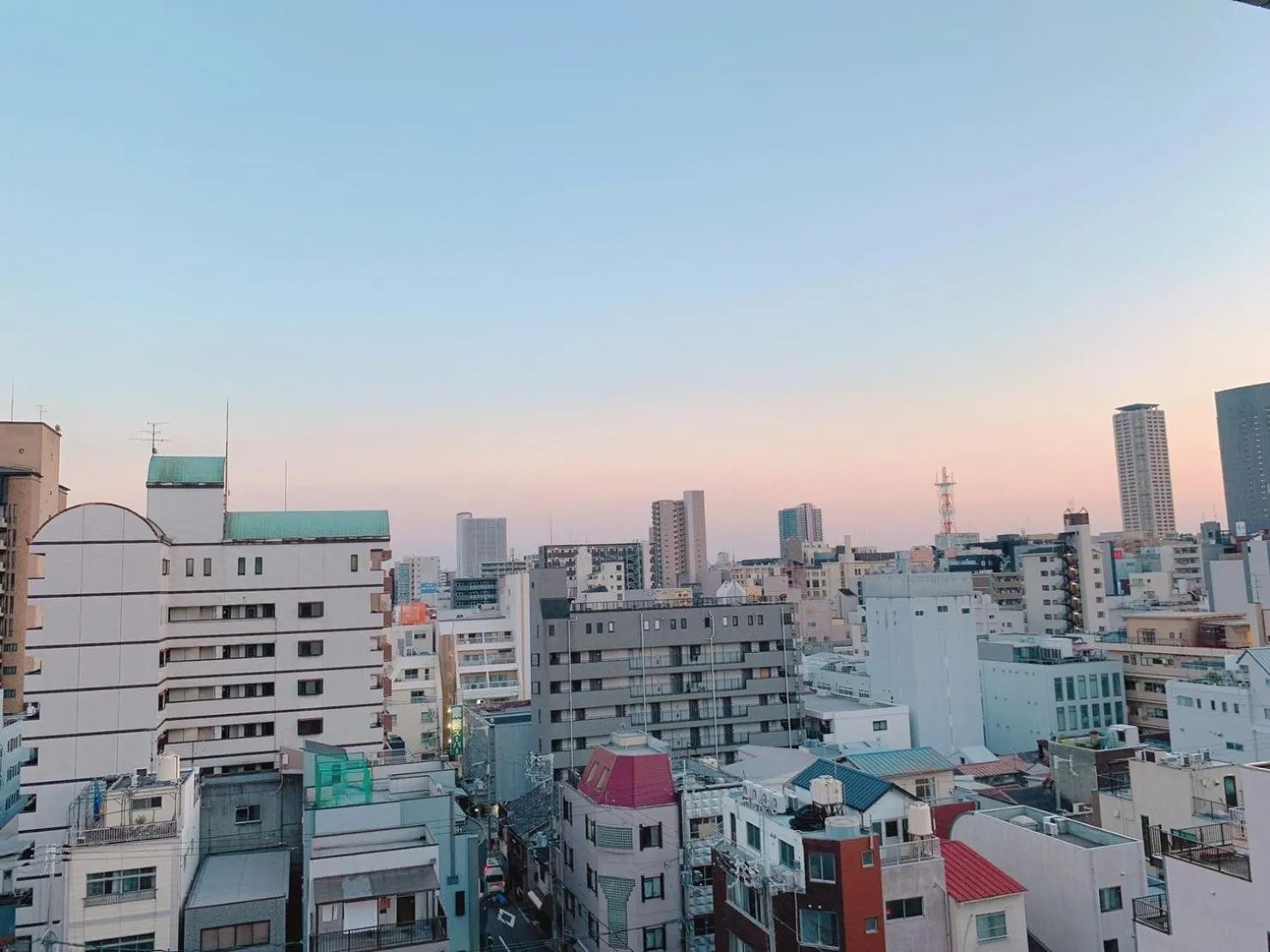 View (from property/room) in PG Kuromon