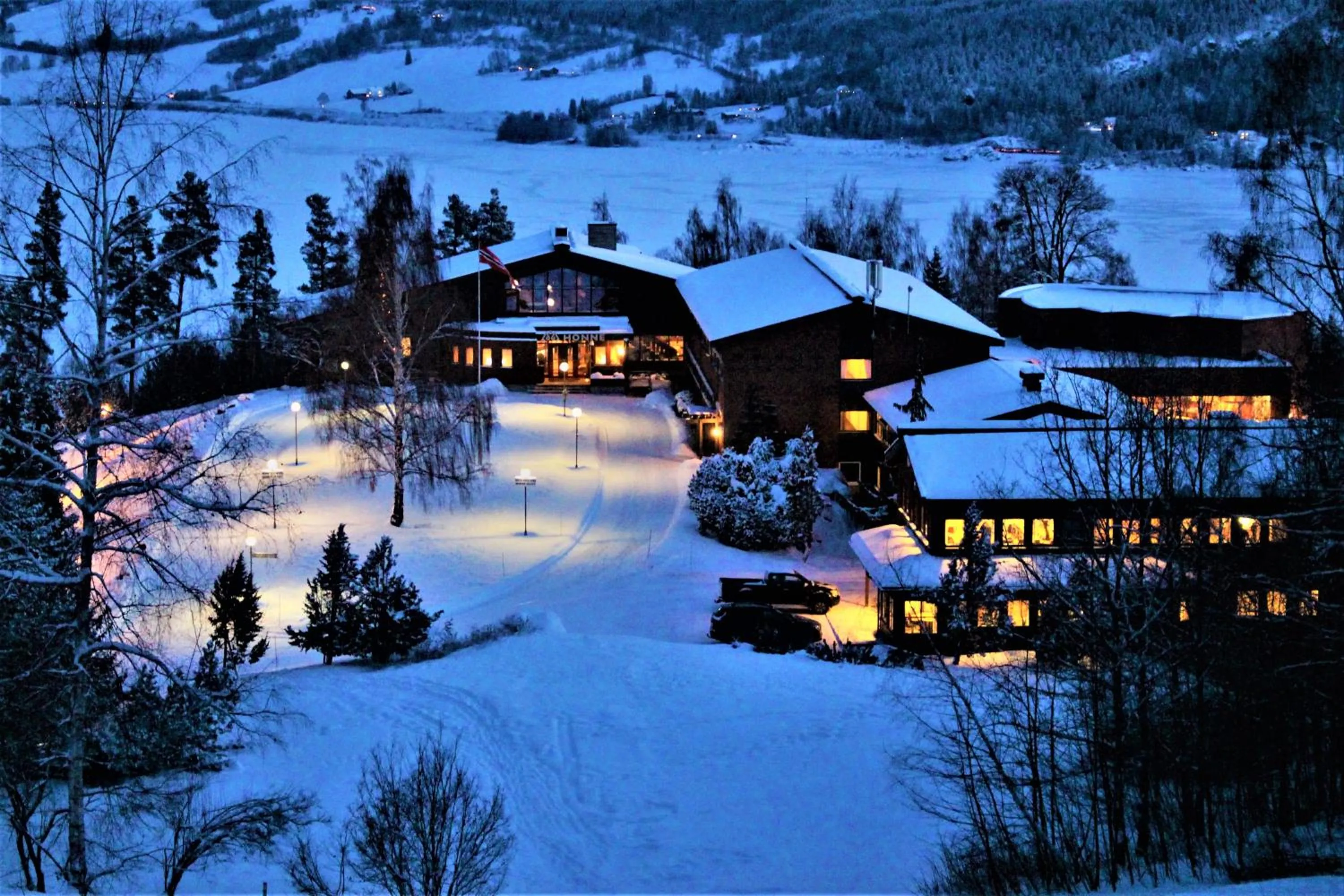 Winter in Honne Hotell