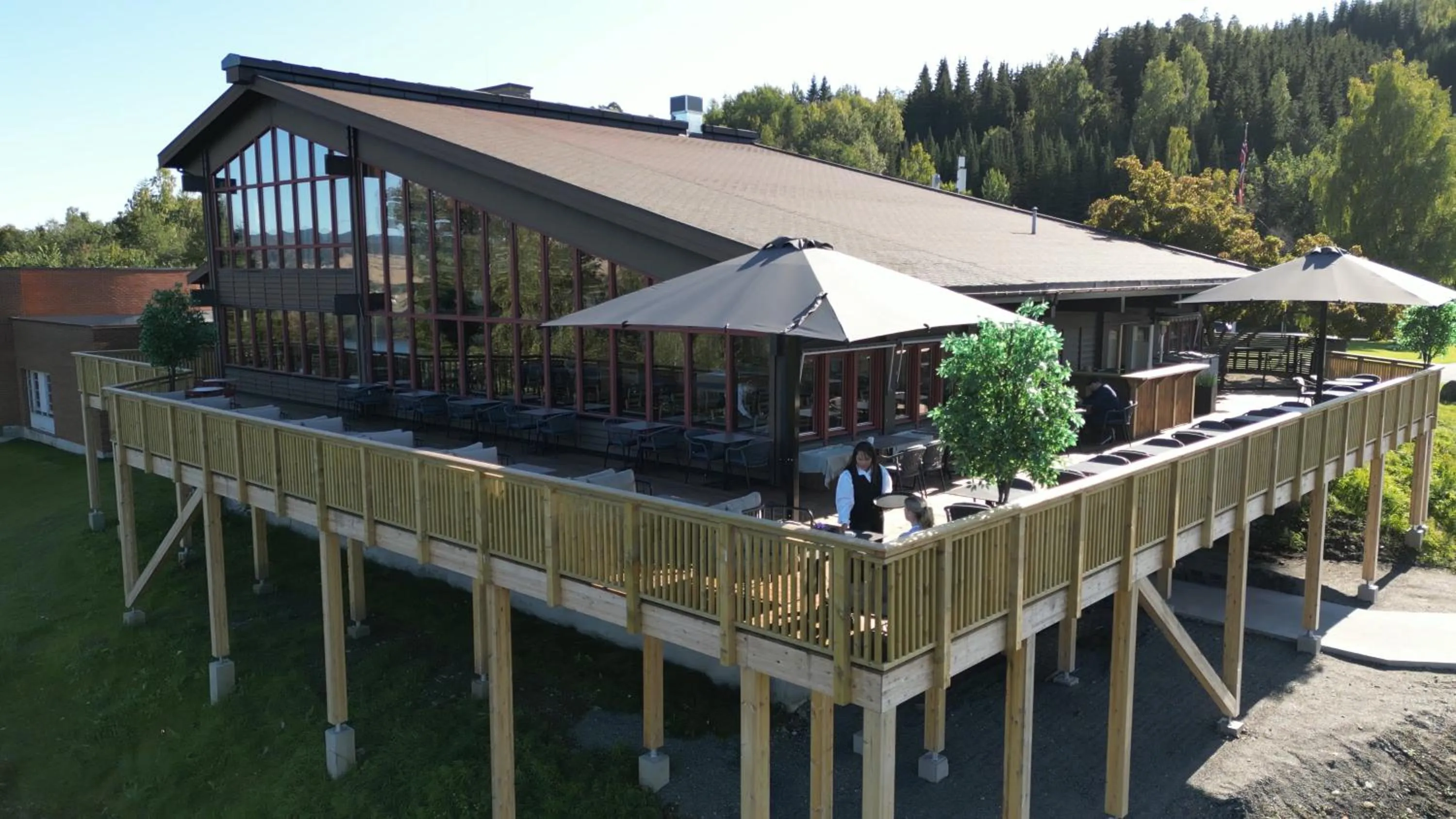 Restaurant/places to eat in Honne Hotell