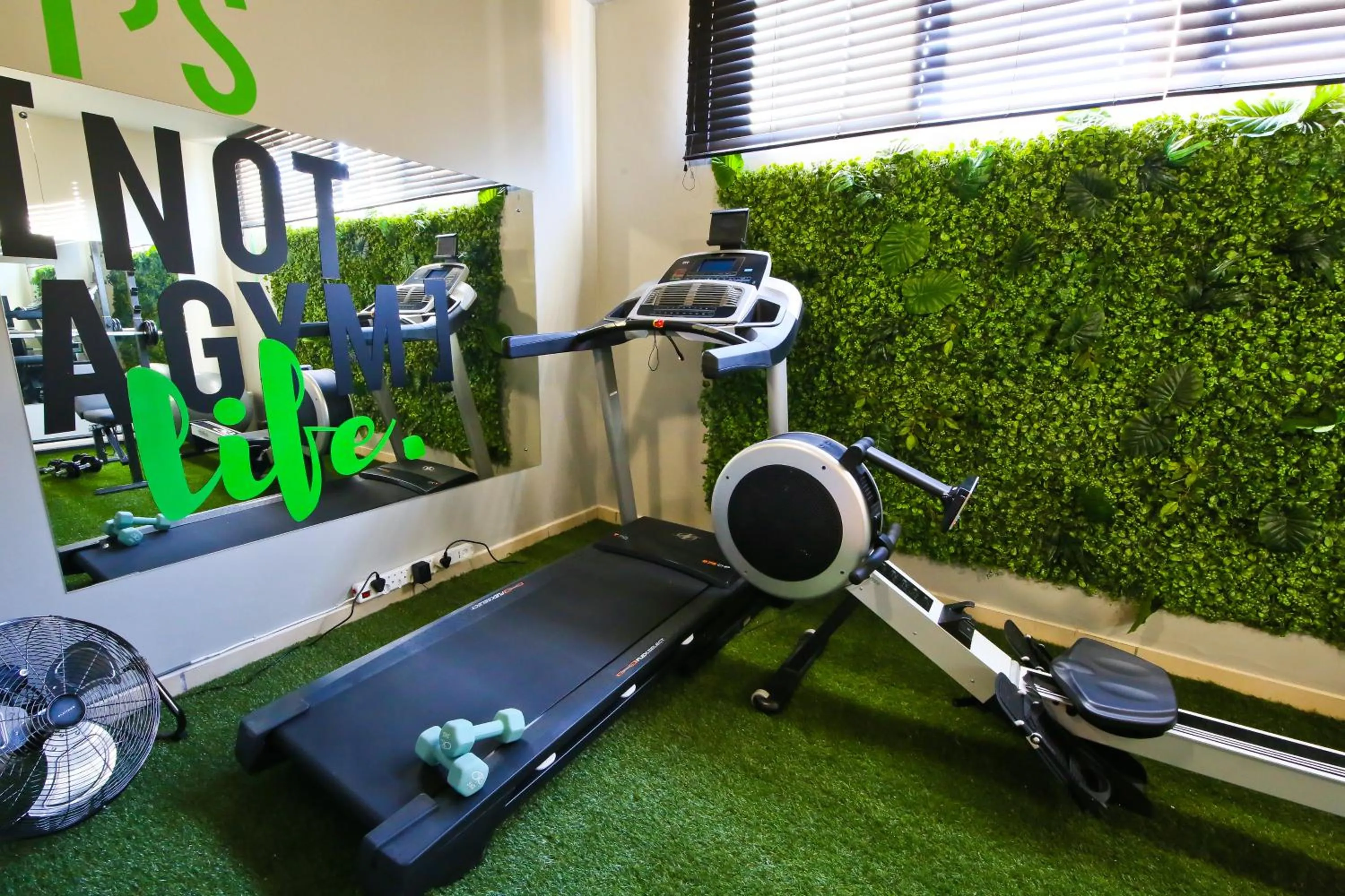 Fitness centre/facilities in Naankuse Lodge