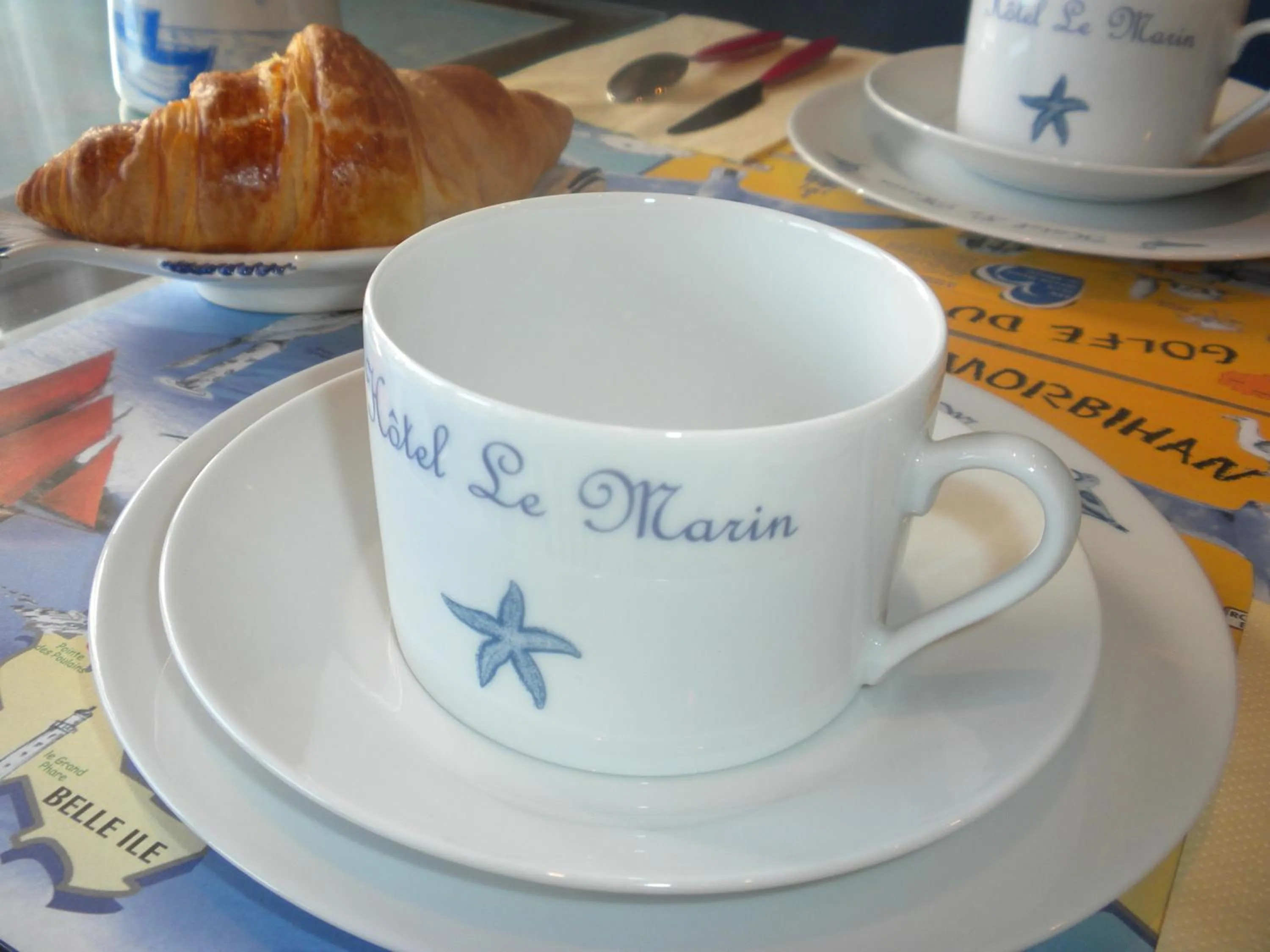 Decorative detail in Hotel Le Marin