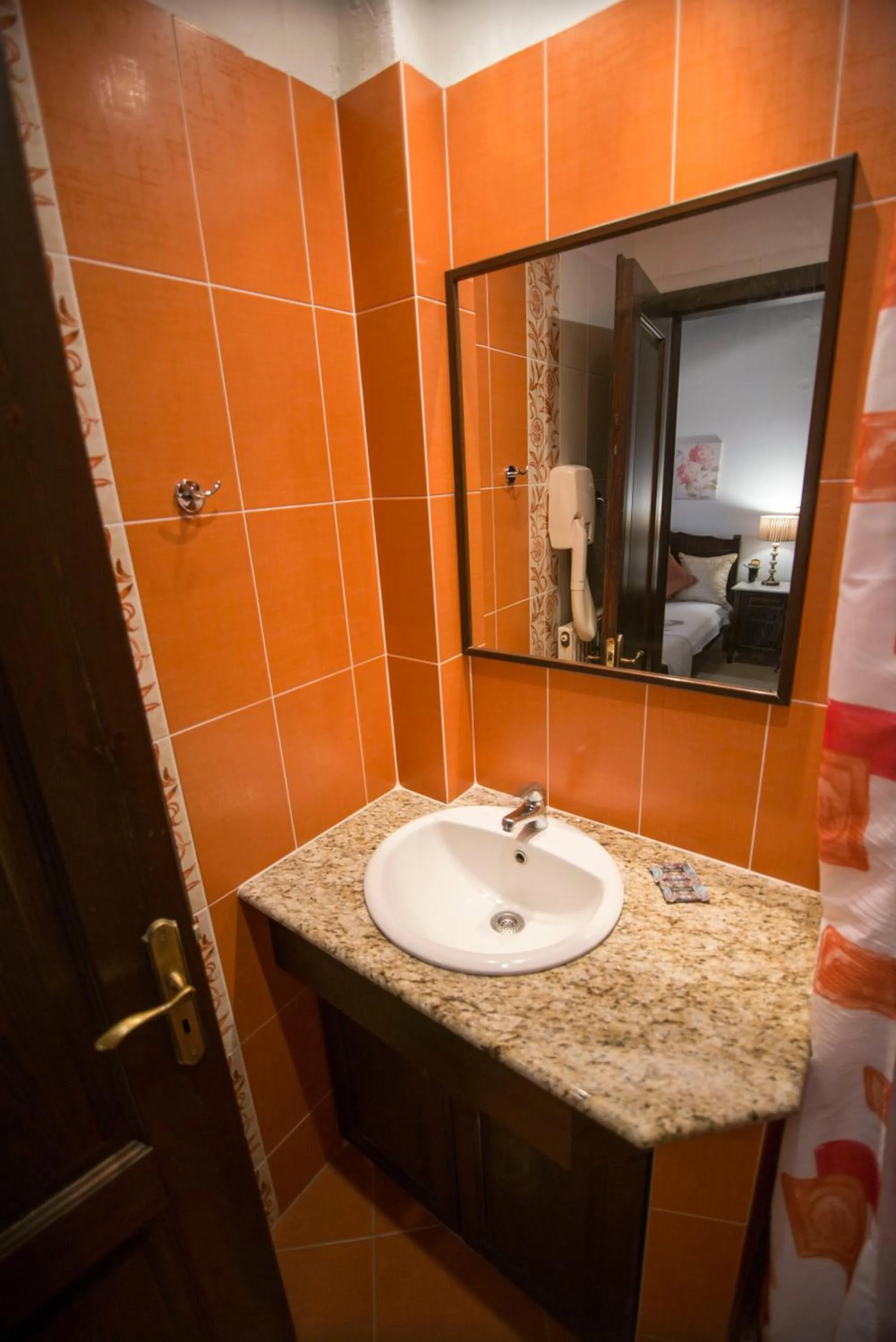 Bathroom in Afrodite Hotel Apartments