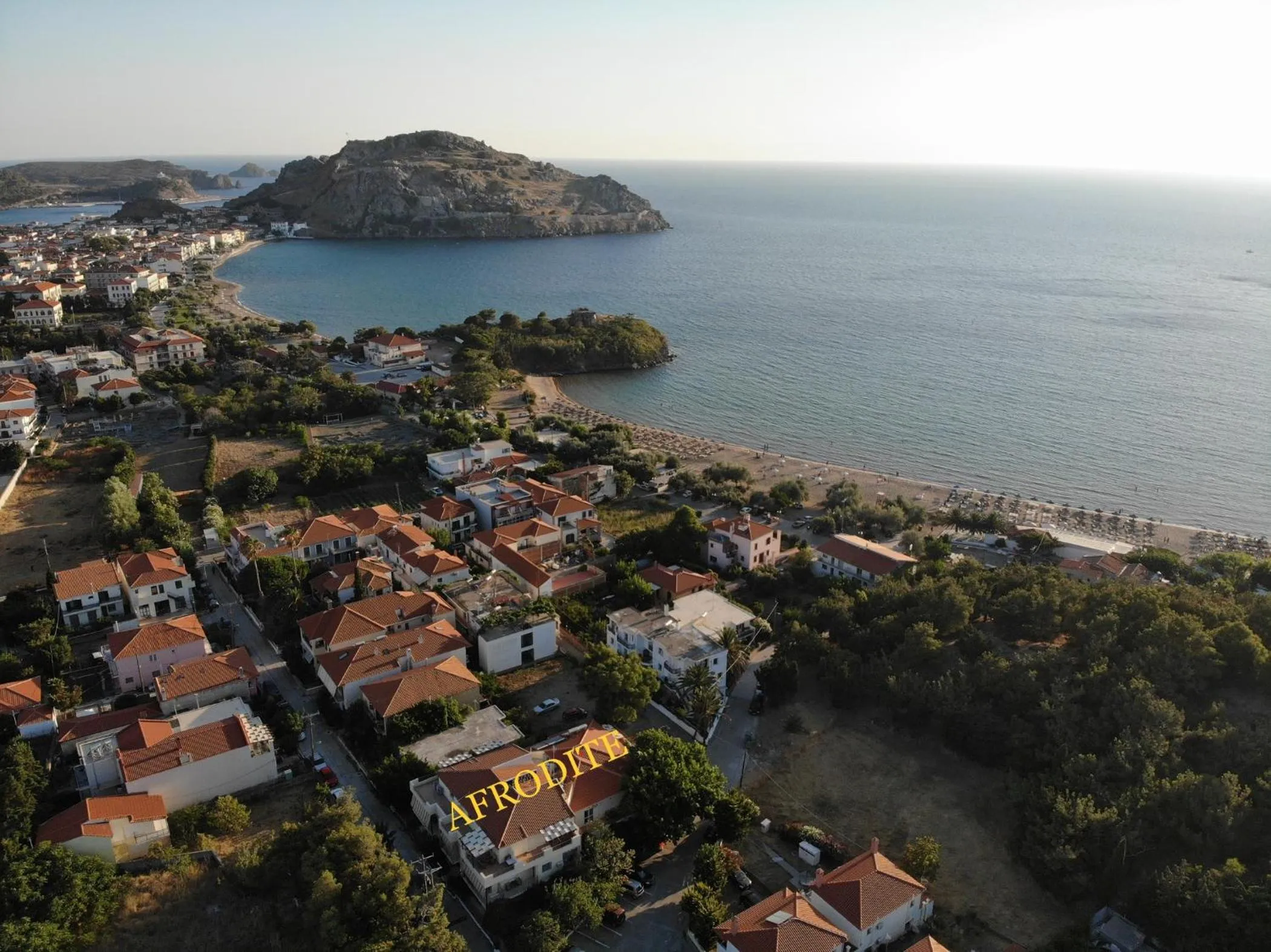 Bird's eye view in Afrodite Hotel Apartments