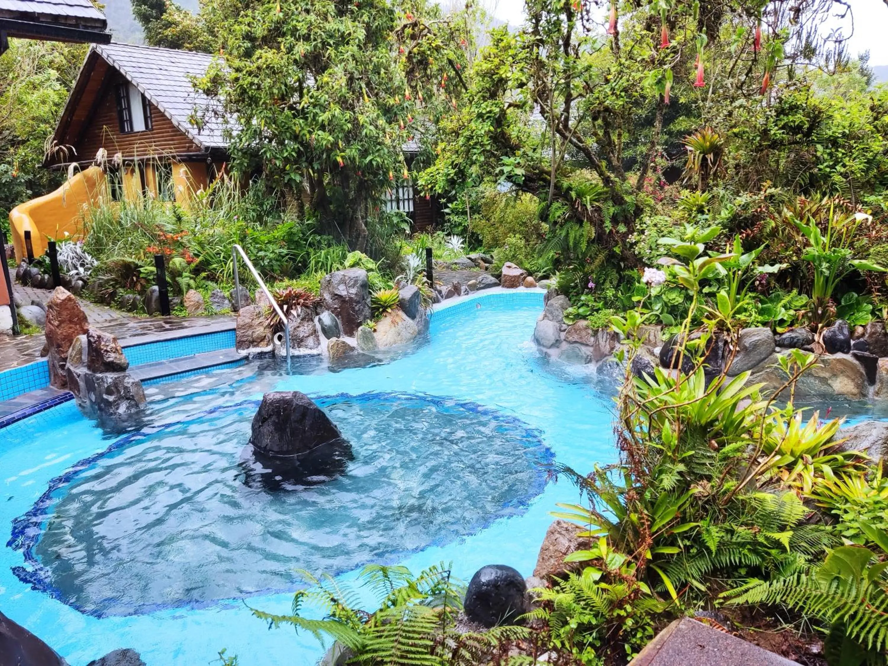 Natural landscape in Termas de Papallacta