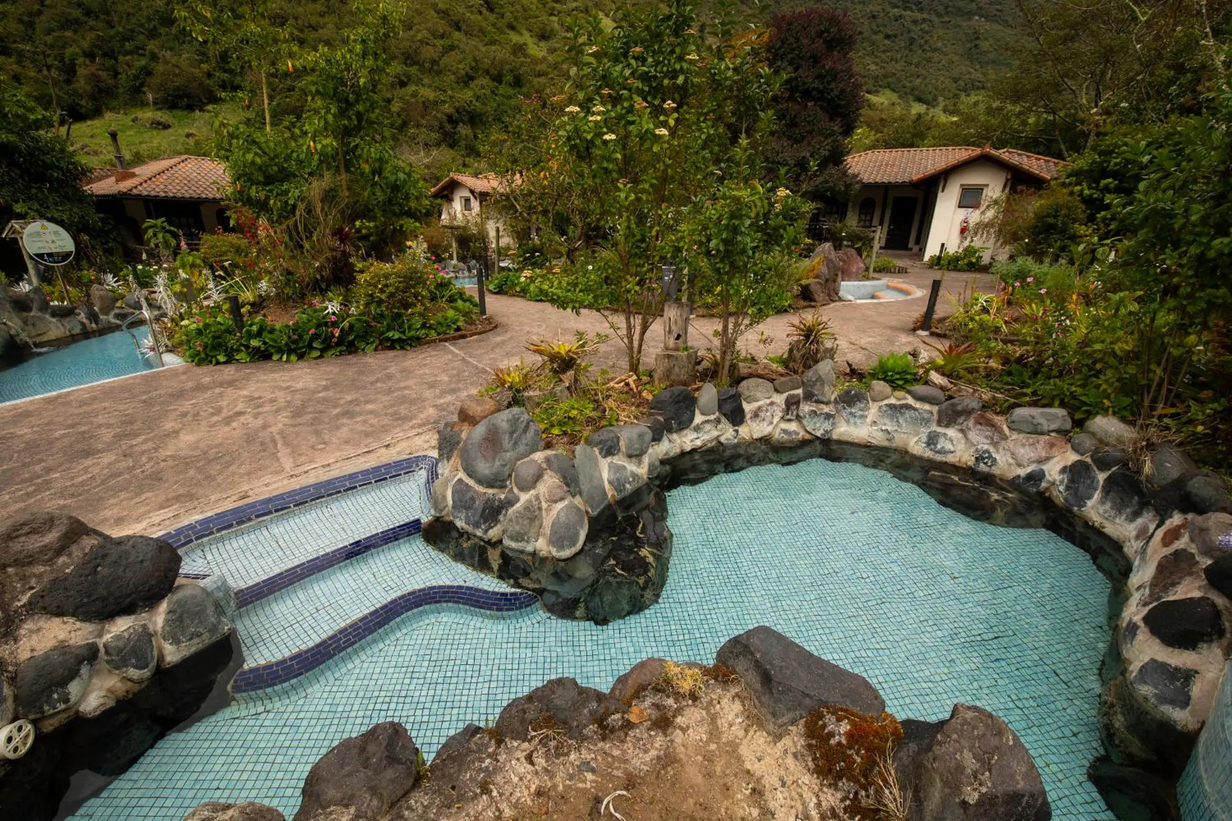 Natural landscape in Termas de Papallacta