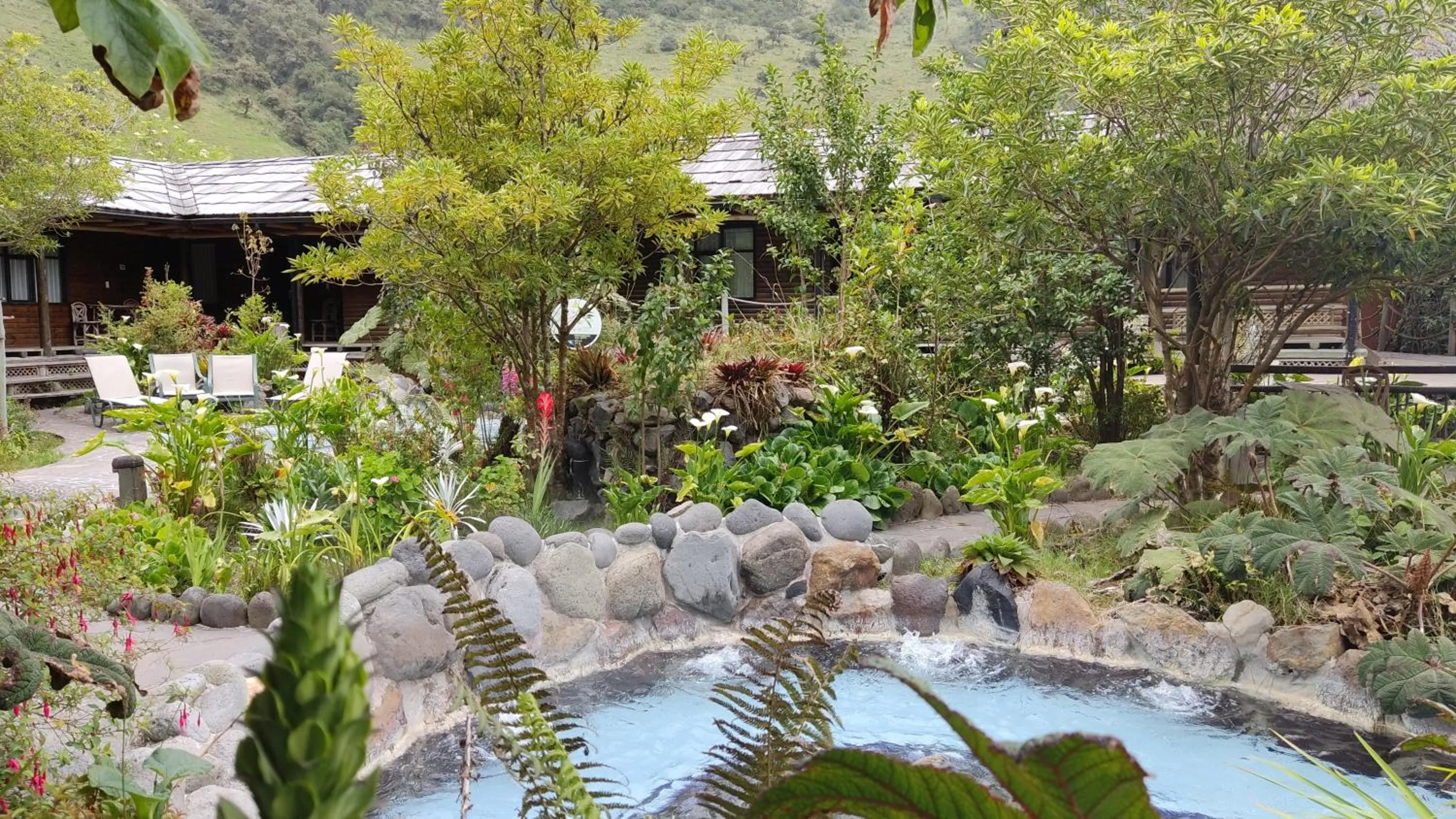 Natural landscape in Termas de Papallacta