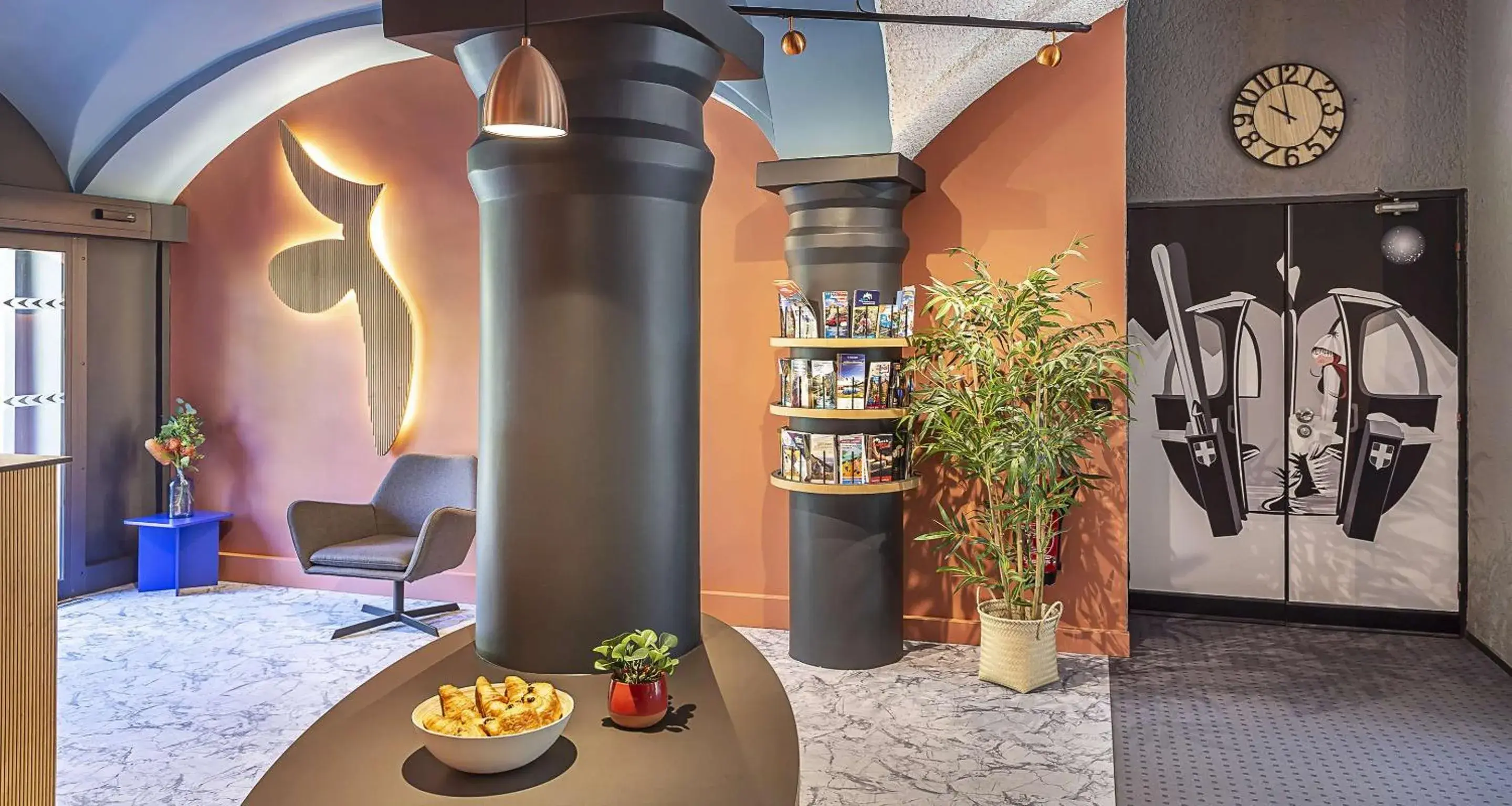 Lobby or reception in Sure Hotel by Best Western Annecy Lobby or reception in Sure Hotel by Best Western Annecy