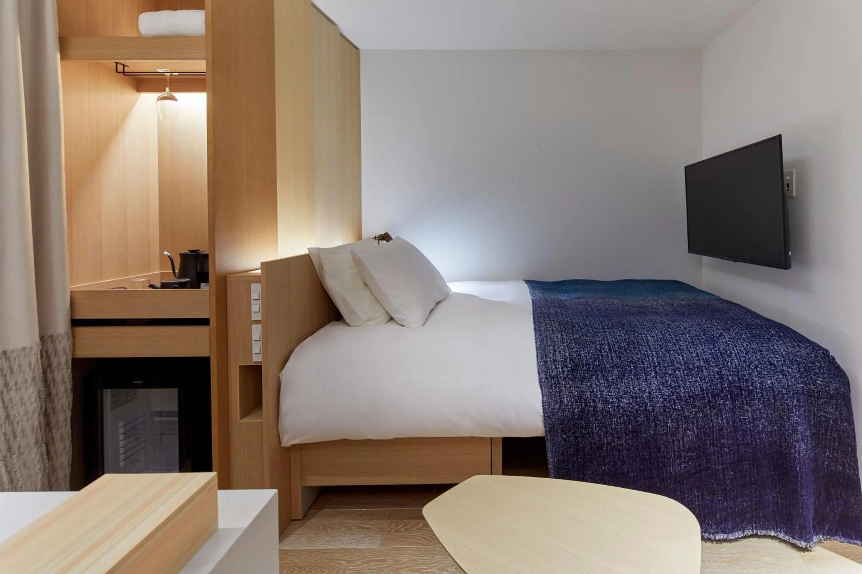 Bedroom, Bed in TSUKI Tokyo