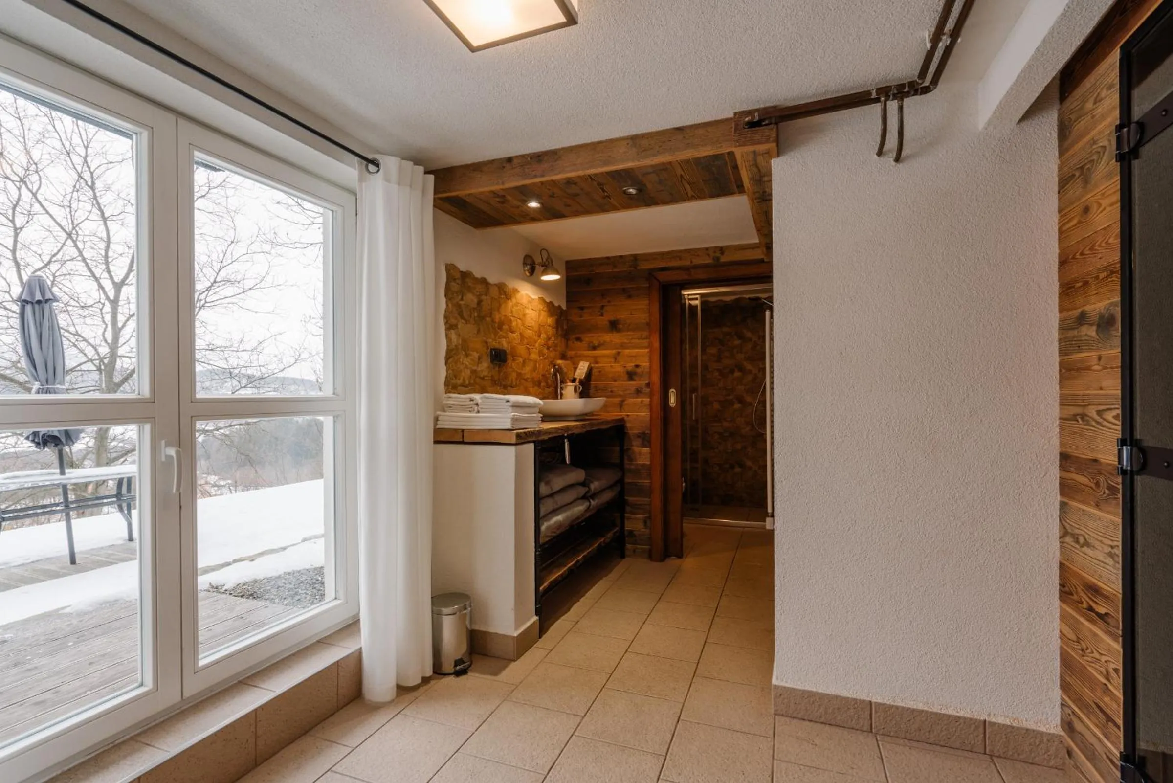 Sauna in Chaloupka na stráni