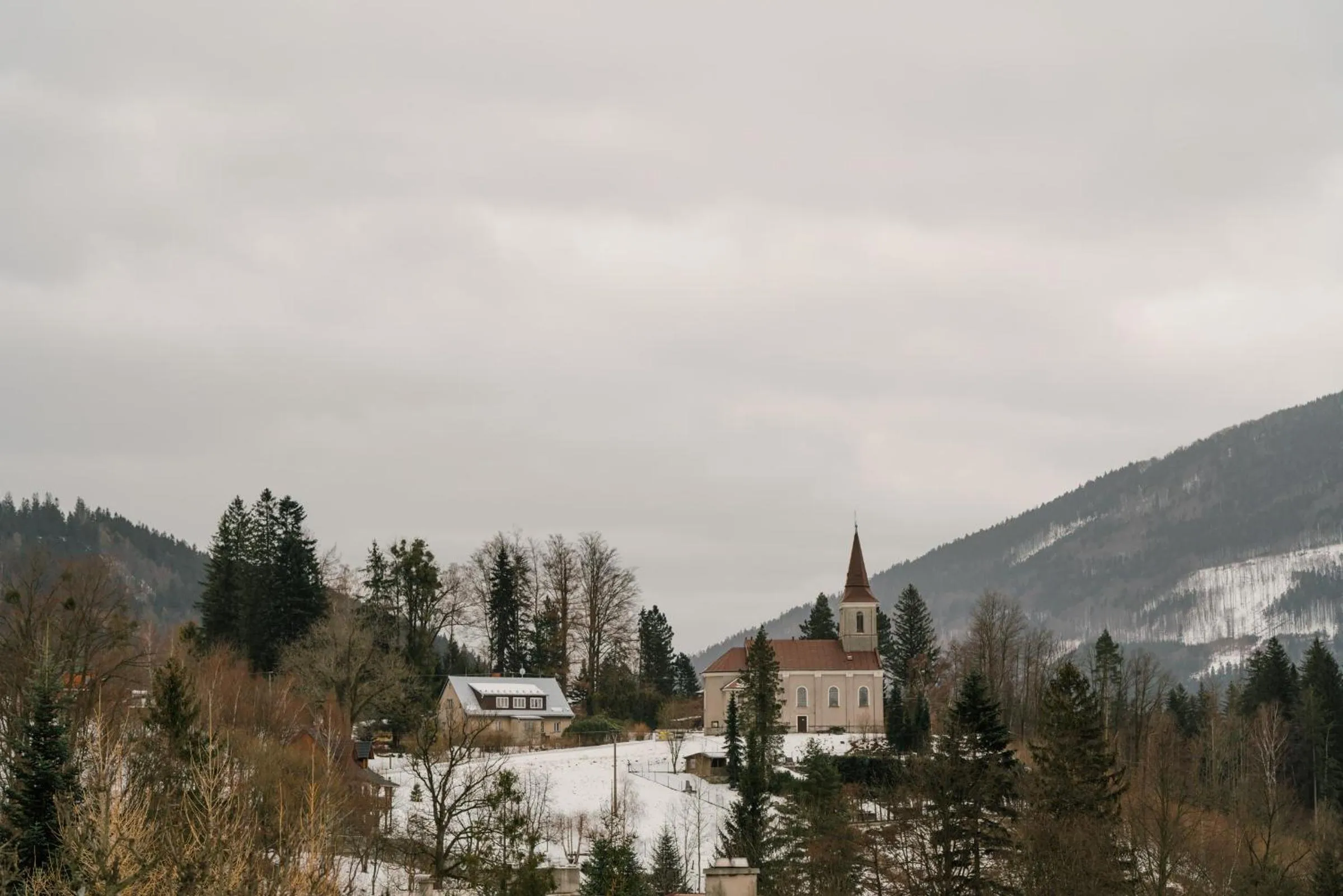 Nearby landmark in Chaloupka na stráni