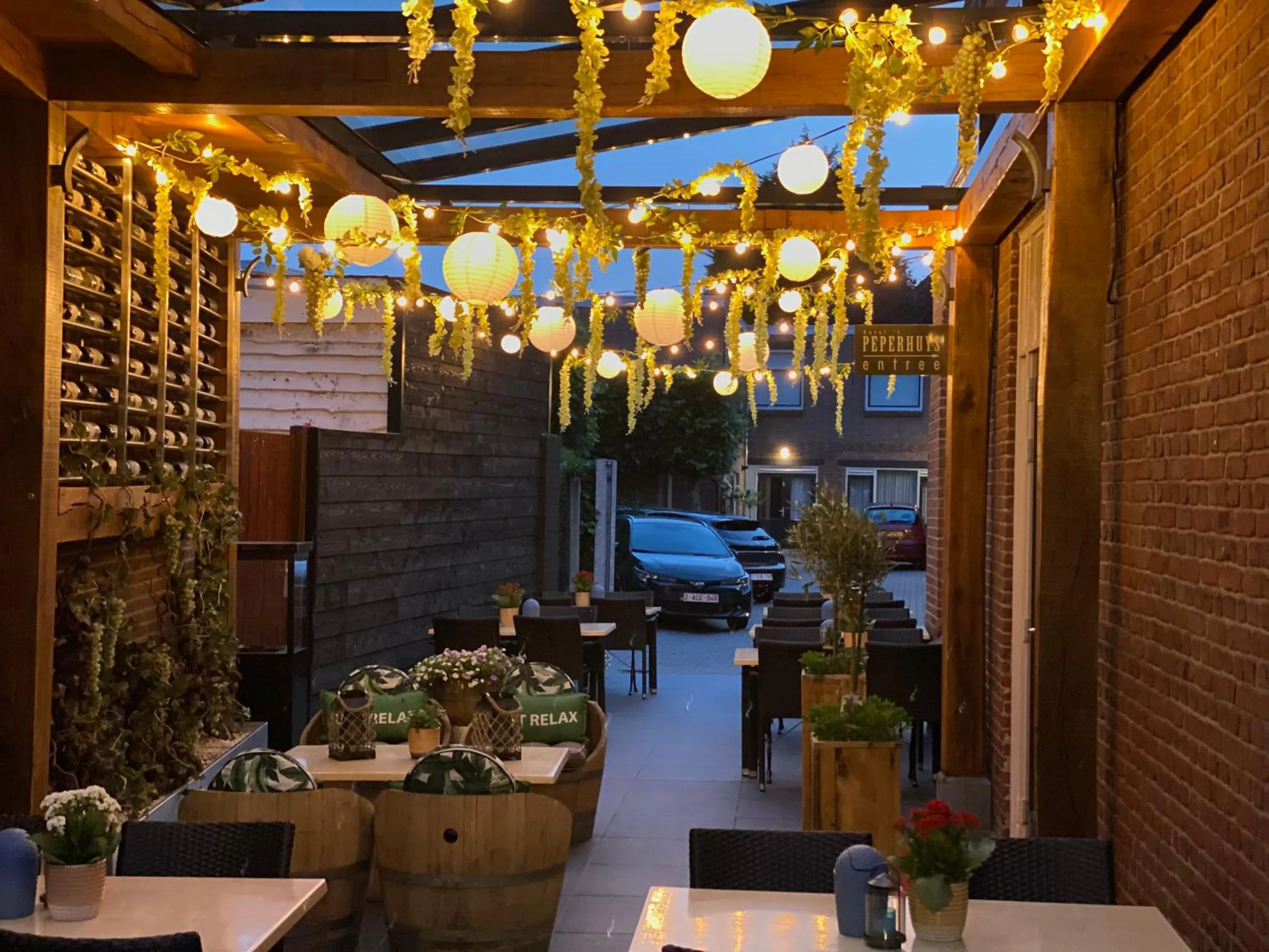 Lounge or bar in Hotel 't Peperhuys