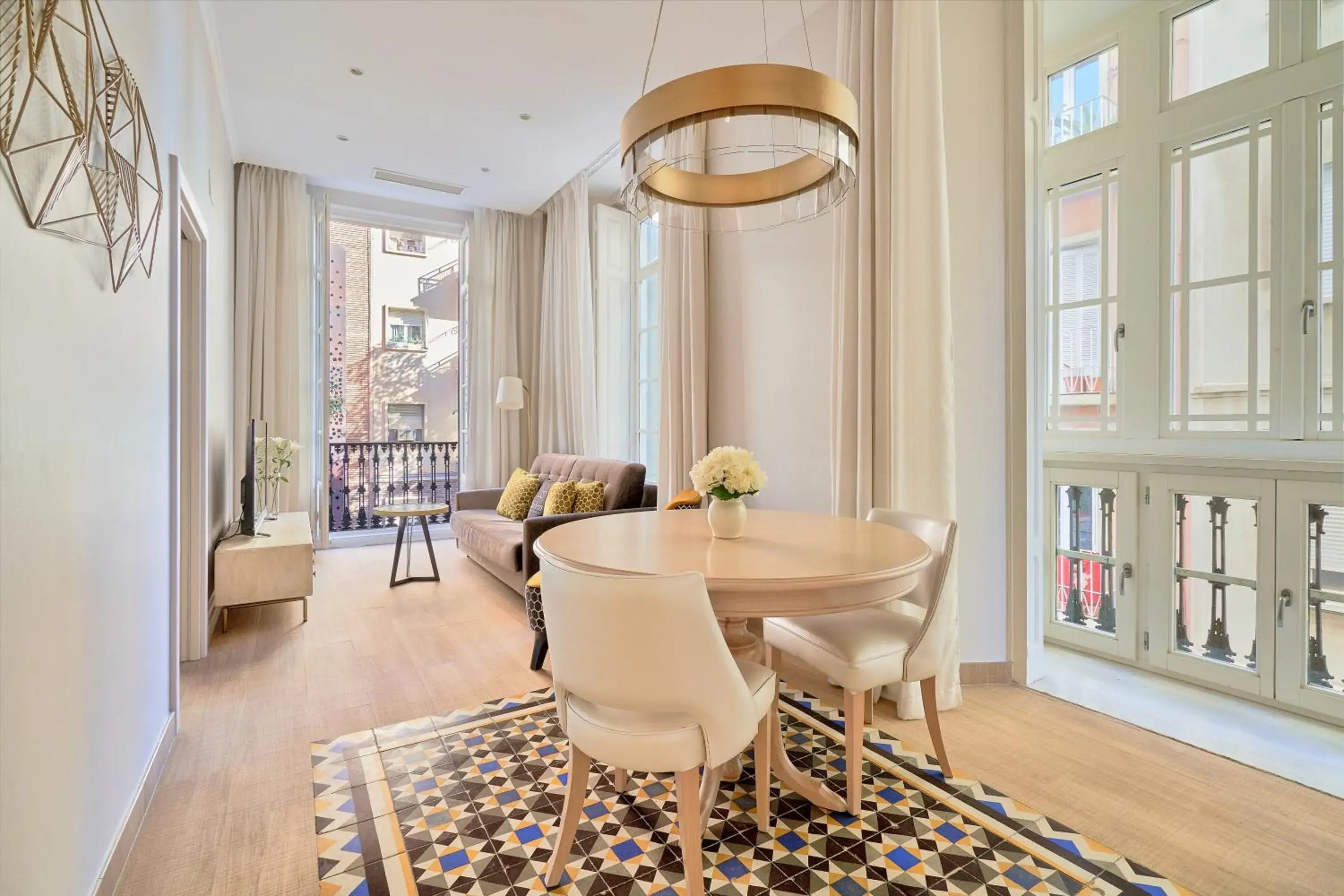 Living room in Tandem Soho Suites Living room in Tandem Soho Suites