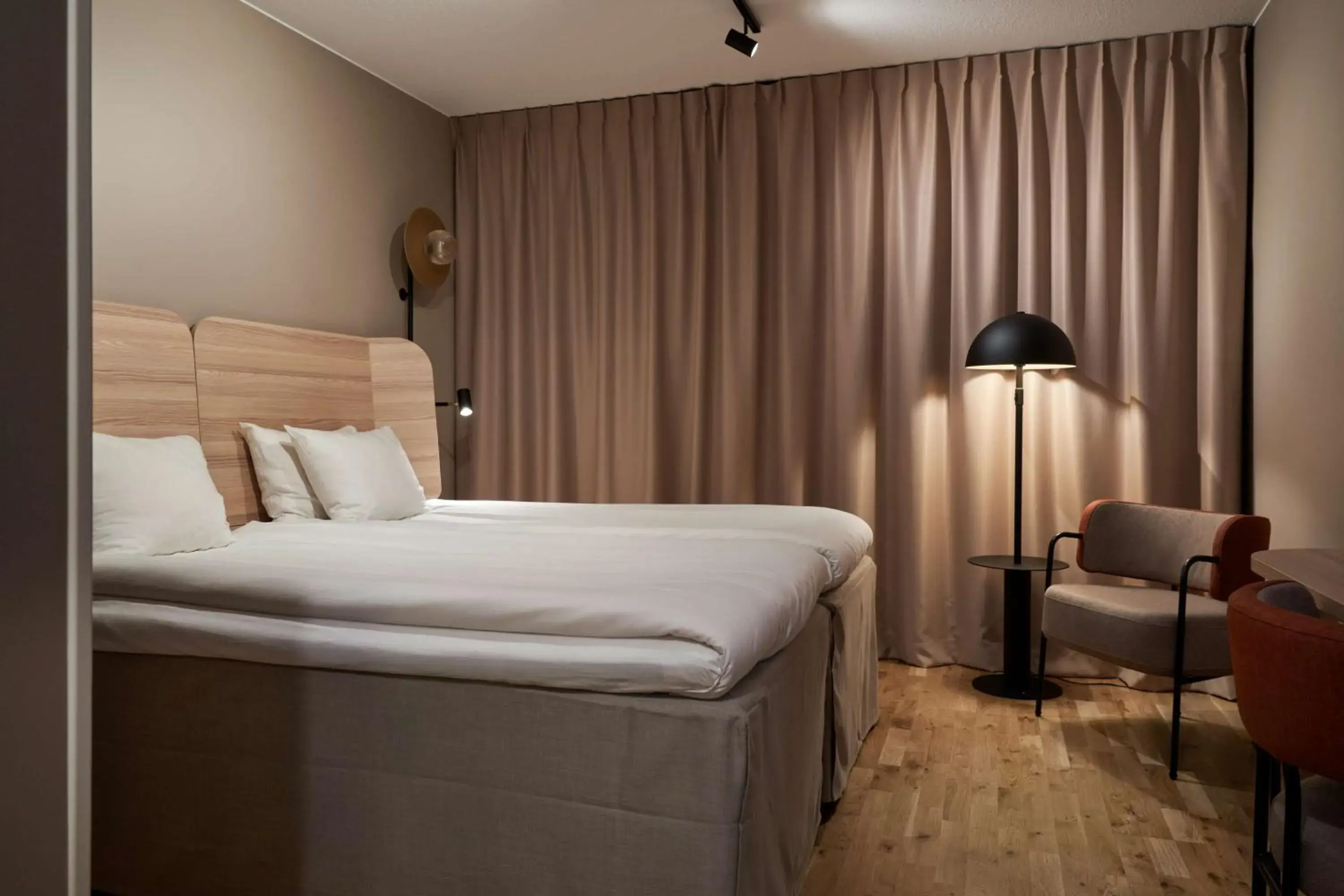 Bedroom, Bed in Scandic Visby Bedroom, Bed in Scandic Visby